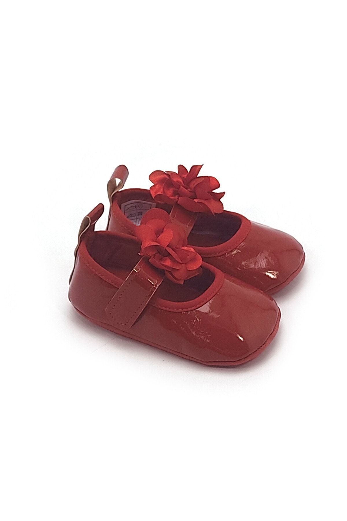 Funny Baby Çiçekli Cırtlı Ayakkabı