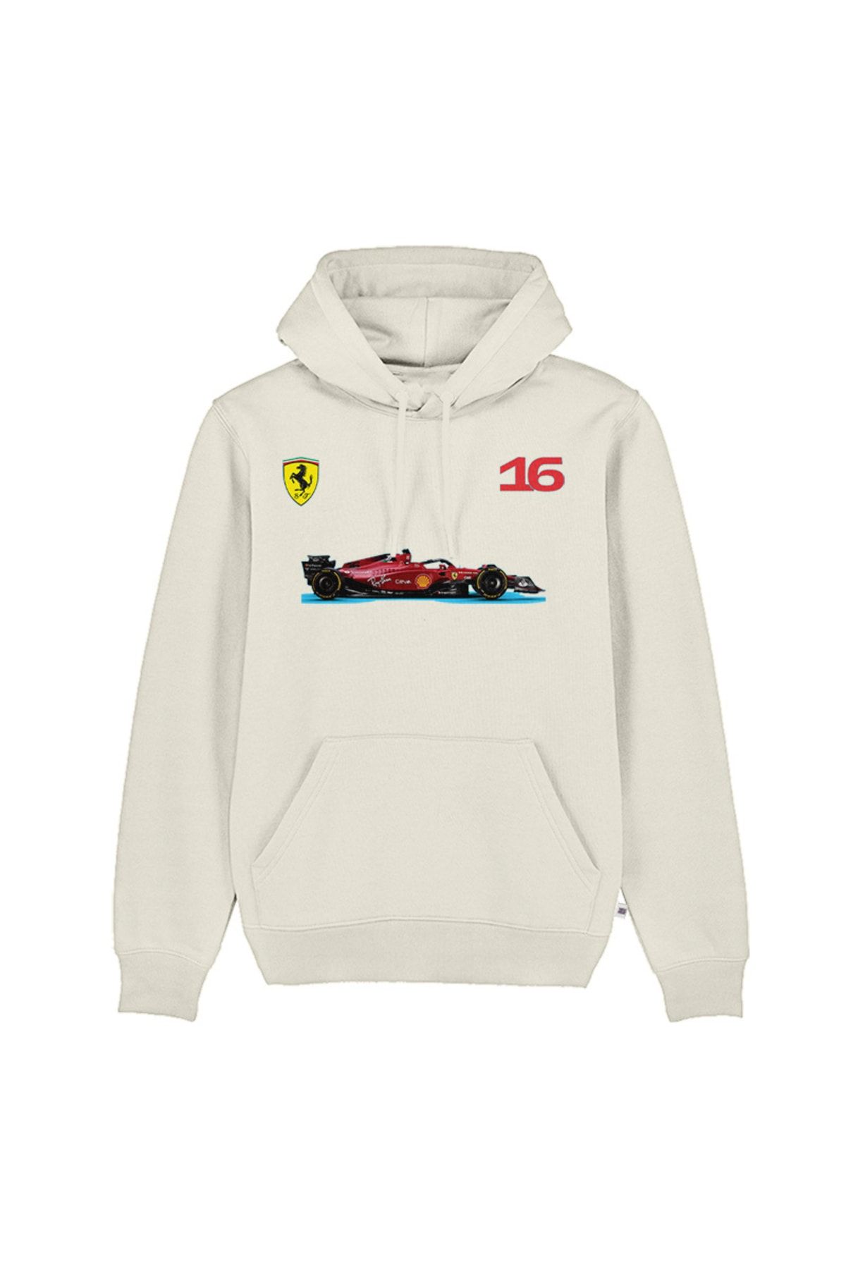 Sekiz Numara Carlos Sainz Jr. Scuderia Ferrari Formula 1 Takım Sweatshirt