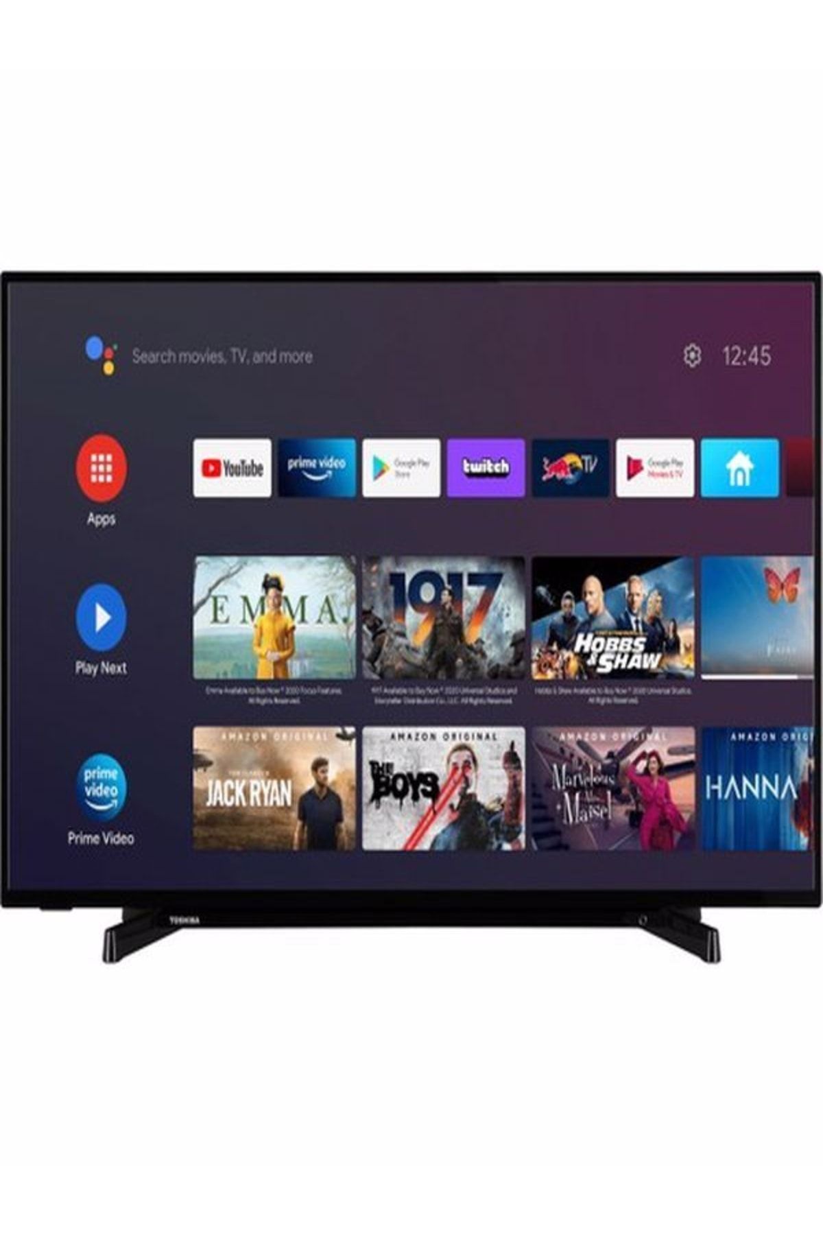 Toshiba 50ua2263dt 50'' 126 Ekran 4k Ultra Hd Android Tv