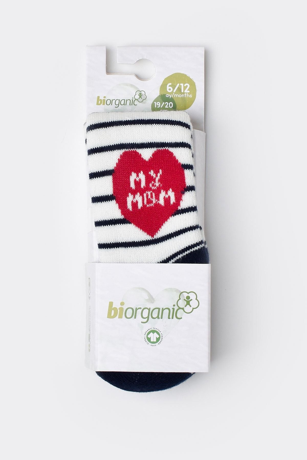 Biorganic Bebek Organic Külotlu Çorap Ekru