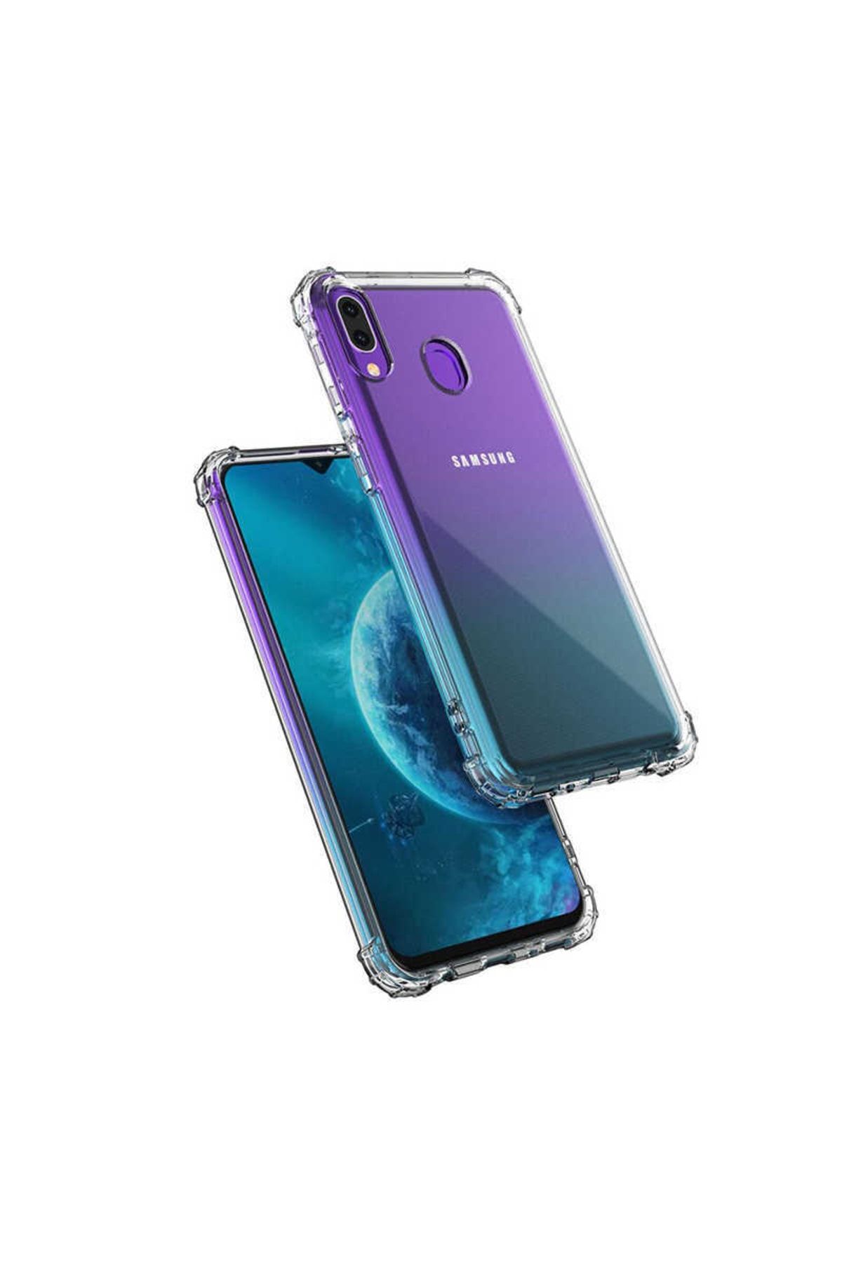 ZM STORE Samsung Galaxy A20/a30 Kılıf Zore Nitro Anti Shock Şeffaf Silikon Kapak