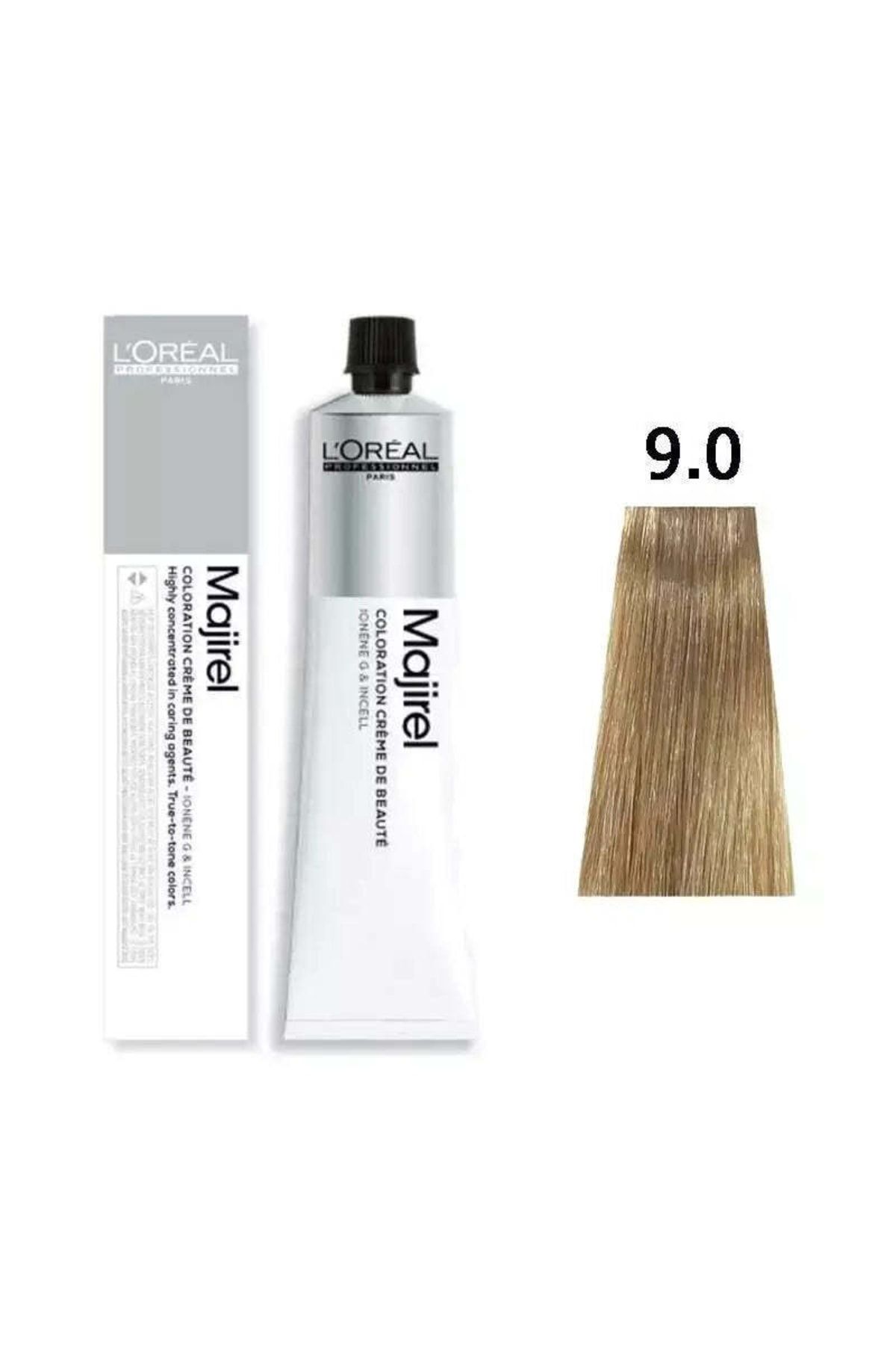 L'oreal Professionnel Orıjınal Yeni Ürün Loreal Majirel Saç Boyası 9.0 Yoğun Sarı 50ml
