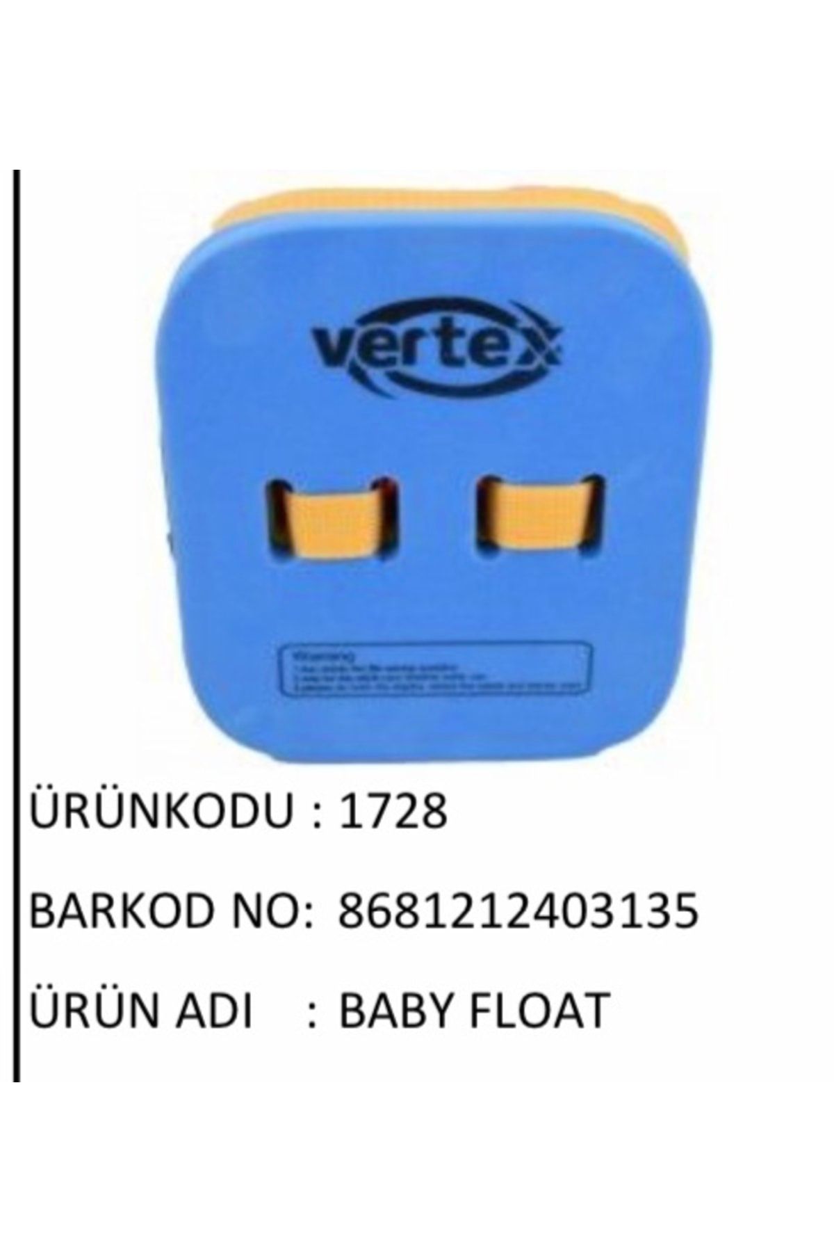 Vertex Baby Float Yüzme Kemeri