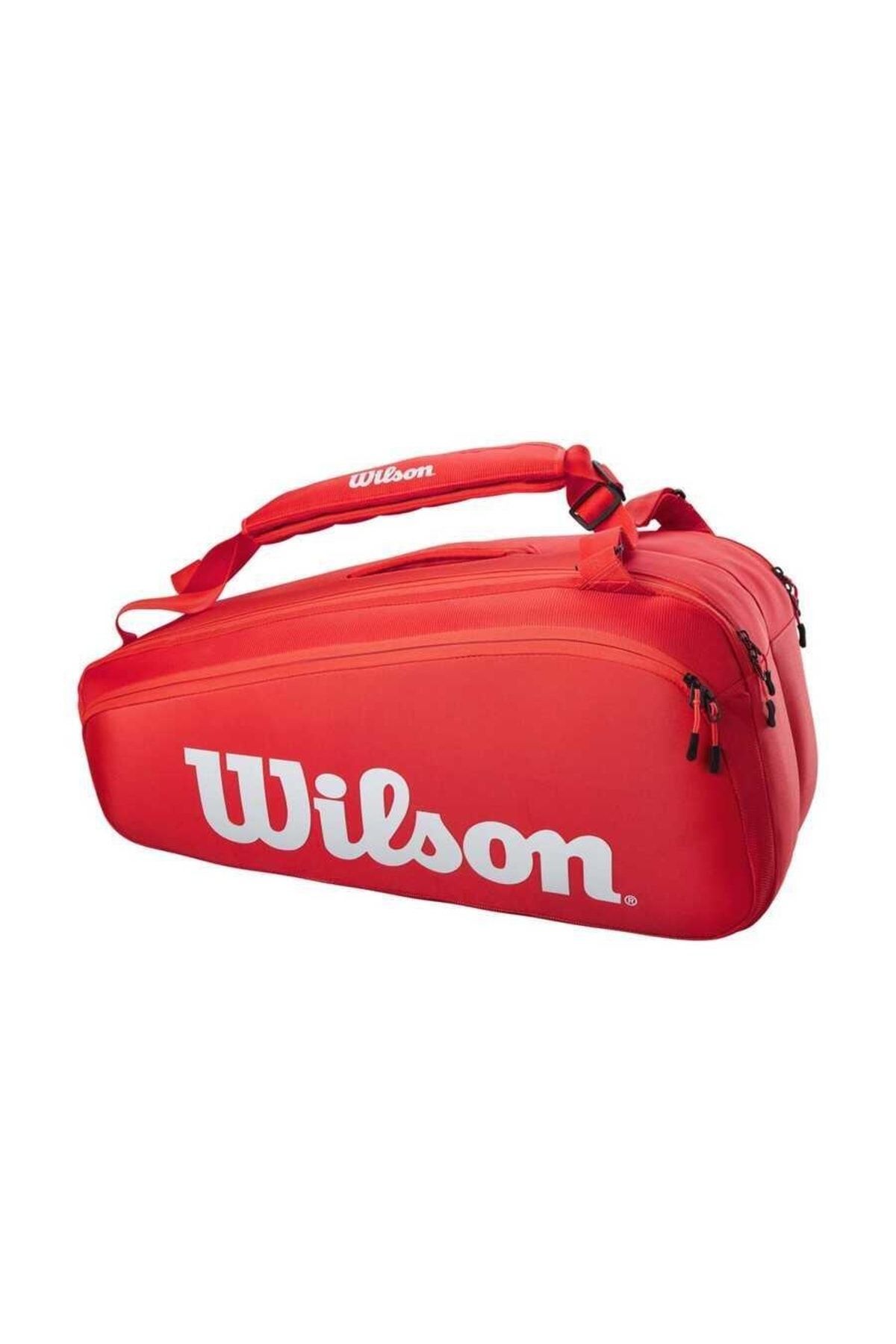 Wilson Super Tour 9lu Kırmızı Tenis Çantası Wr8010501001
