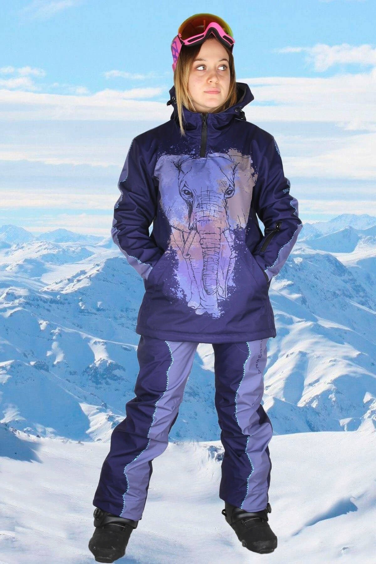 SNOWSEA Always Be Yourself Kar, Snowboard Mont Ve Pantolon Takımı Ss7953 Kayak Takımı