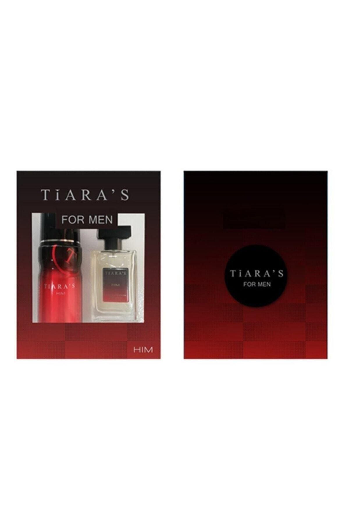Tiaras Tıaras Hım Erkek Set Parfüm 50ml Edt+150ml Deodorant Red
