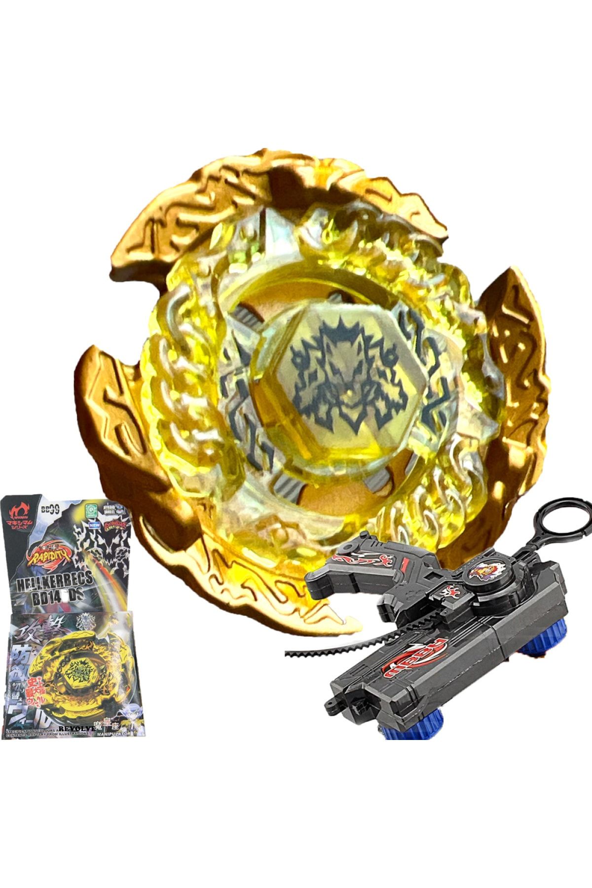 Beyblade Rapidity Bb-99 Metal Fusion 4d System Hades Kerbecs - Bb991584k