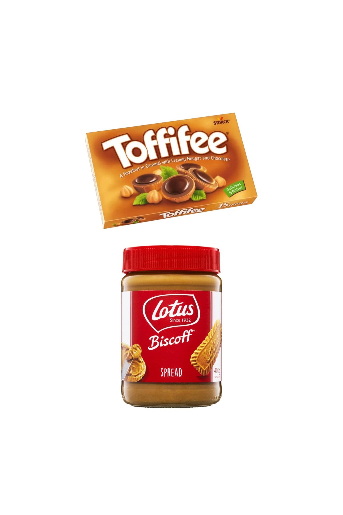 Lotus Biscoff Spread + Toffifee 2'li Paket