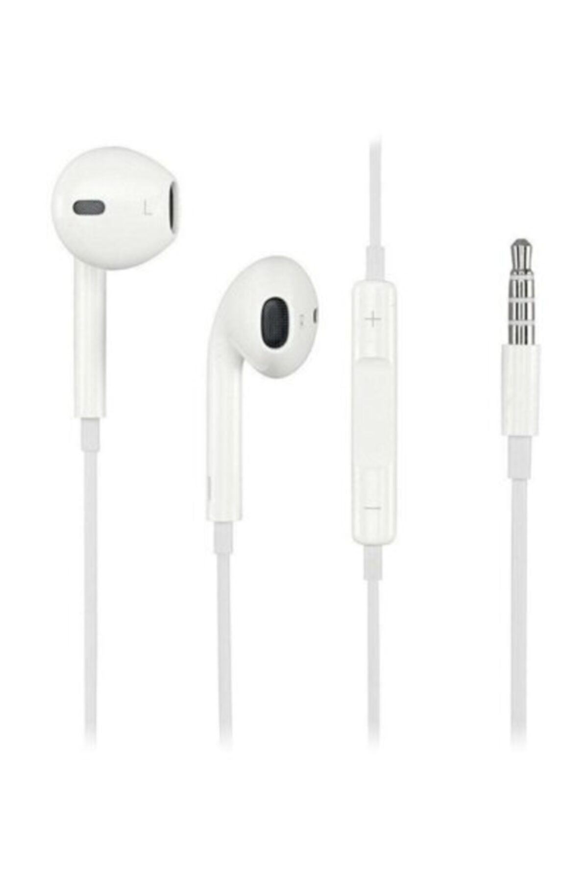Apple Pell Iphone 5 5s 6 6s 6 Plus 6s Plus Uyumlu 3.5 mm Kulaklık Beyaz