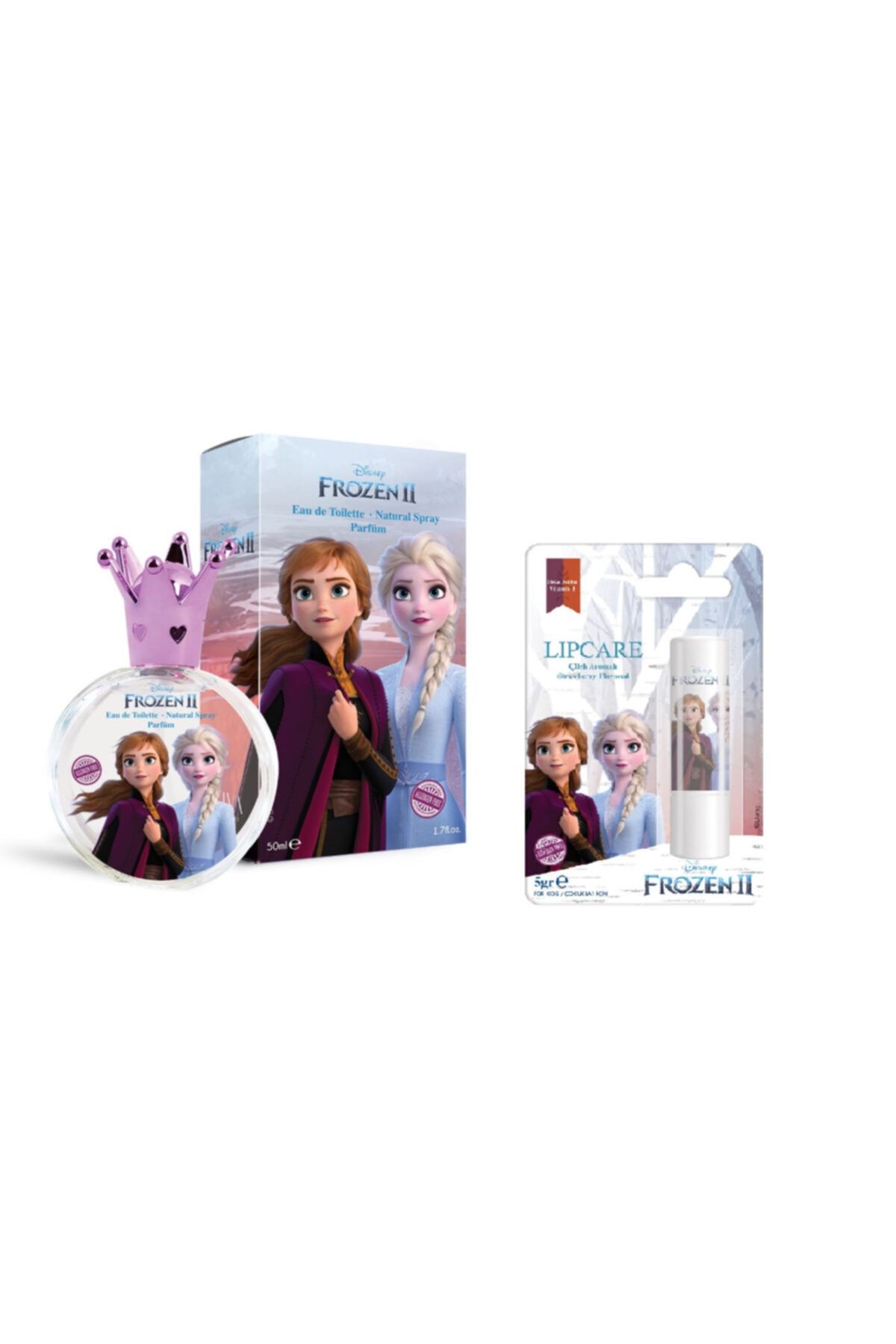 DİSNEY Frozen Elsa 50ml Parfüm + Elsa Lip Stick