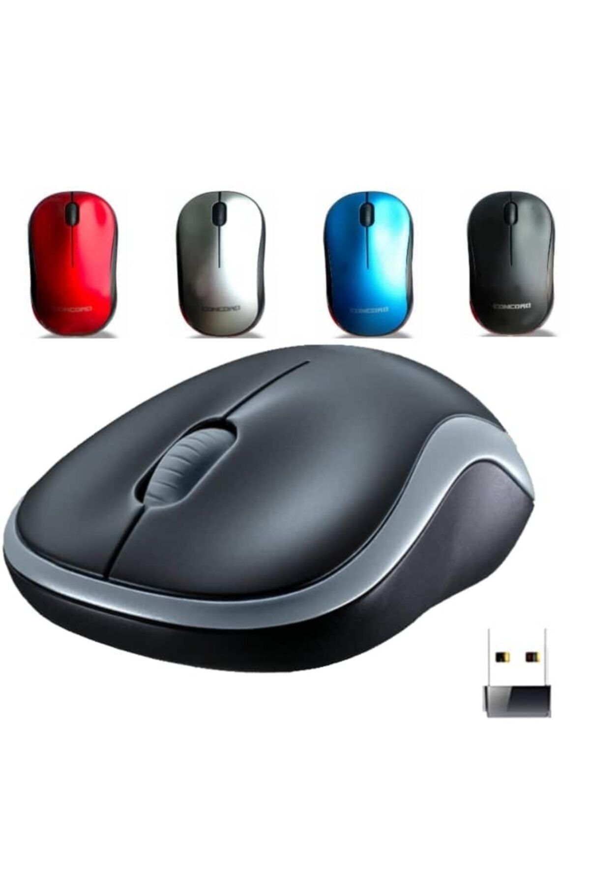 Genel Markalar Adipa Tk (siyah) Wireless Mouse 1200 Dpi Concord C13