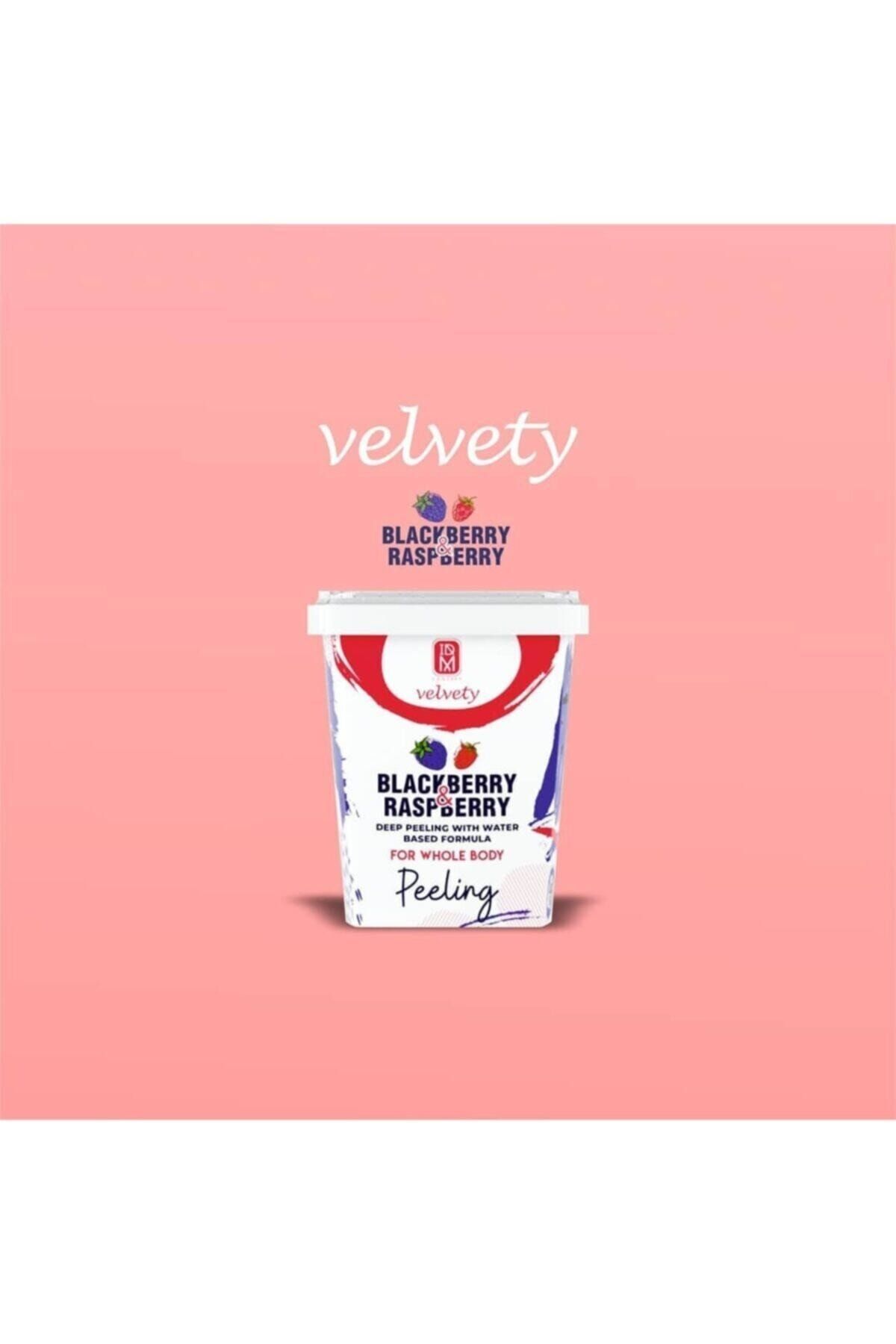 IDM VELVETY Idm Concept Velvety Blackberry Body Peelıng / Vücut Peelingi 400 ml