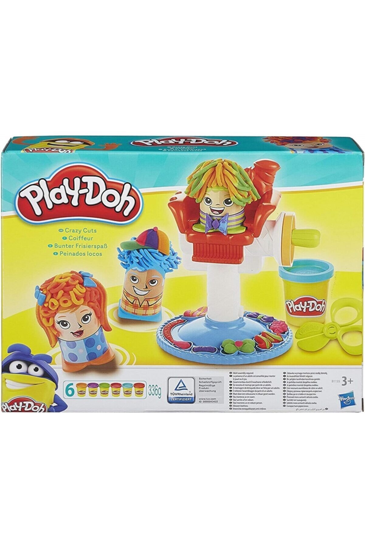 Play Doh Play-doh Çılgın Berber Oyun Hamuru Seti B1155