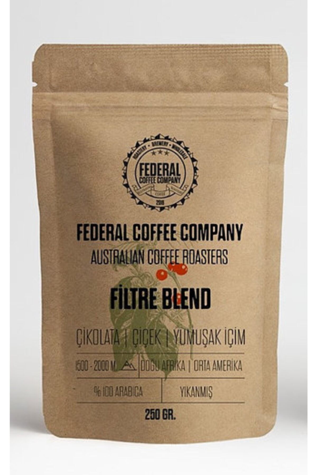 Federal Coffee Co. Filtre Blend 250 gr Frenchpress