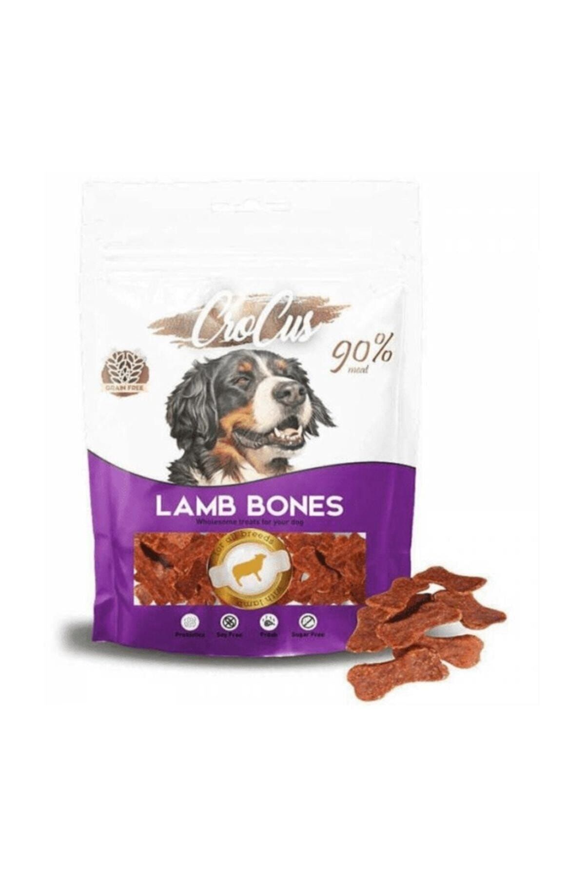 Ahm Crocus Lamb Bones Kuzu Etli Tahılsız Köpek Ödülü 80 gr