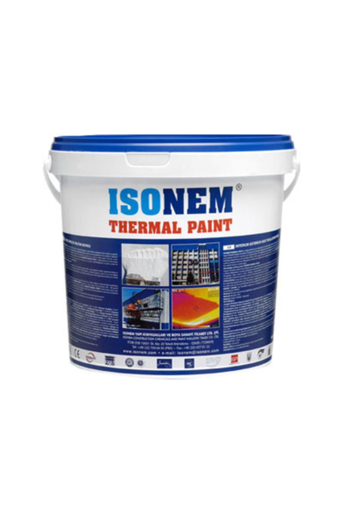 Isonem Thermal Paint Isı Yalıtım Boyası Beyaz 5 Lt