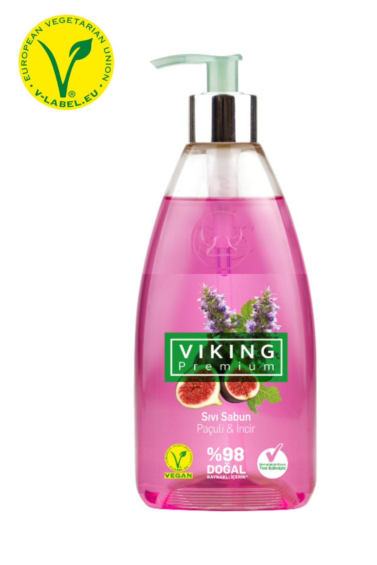 Viking Premium Vegan Sıvı Sabun Paçuli & Incir 500ml