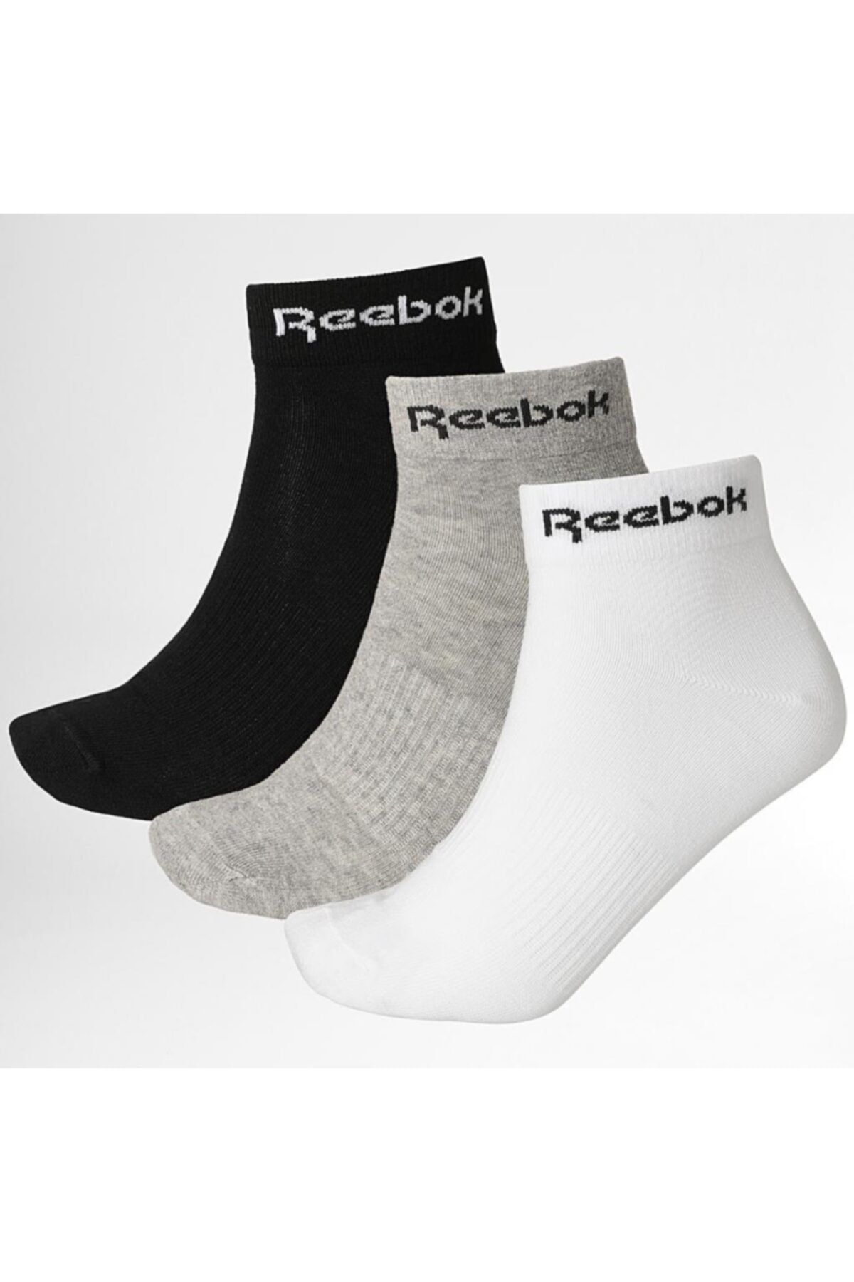 Reebok Unisex Beyaz Spor Çorap 3 Çift Gh8168
