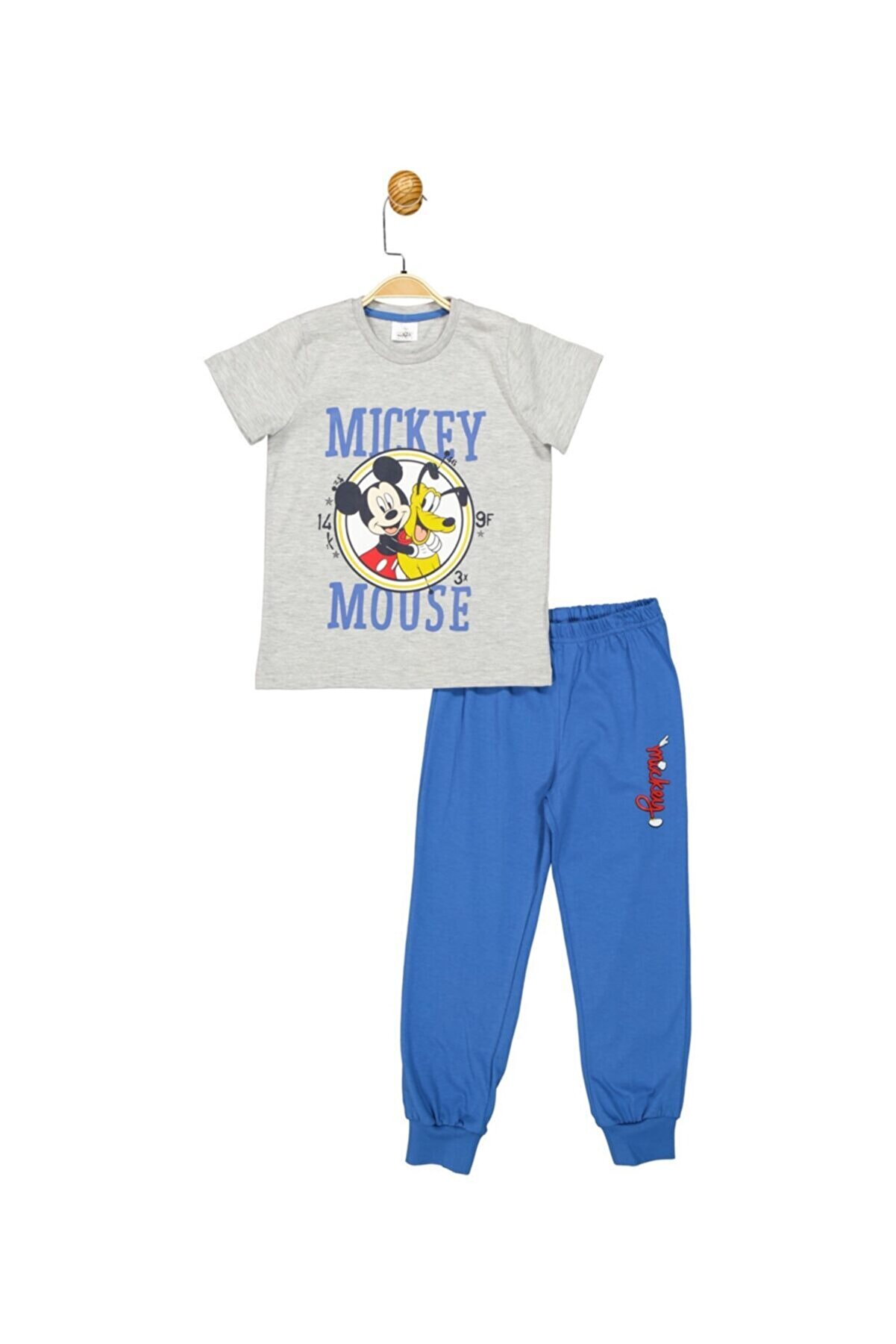 Mickey Mouse Çocuk Mavi Lisanslı Takım 18071