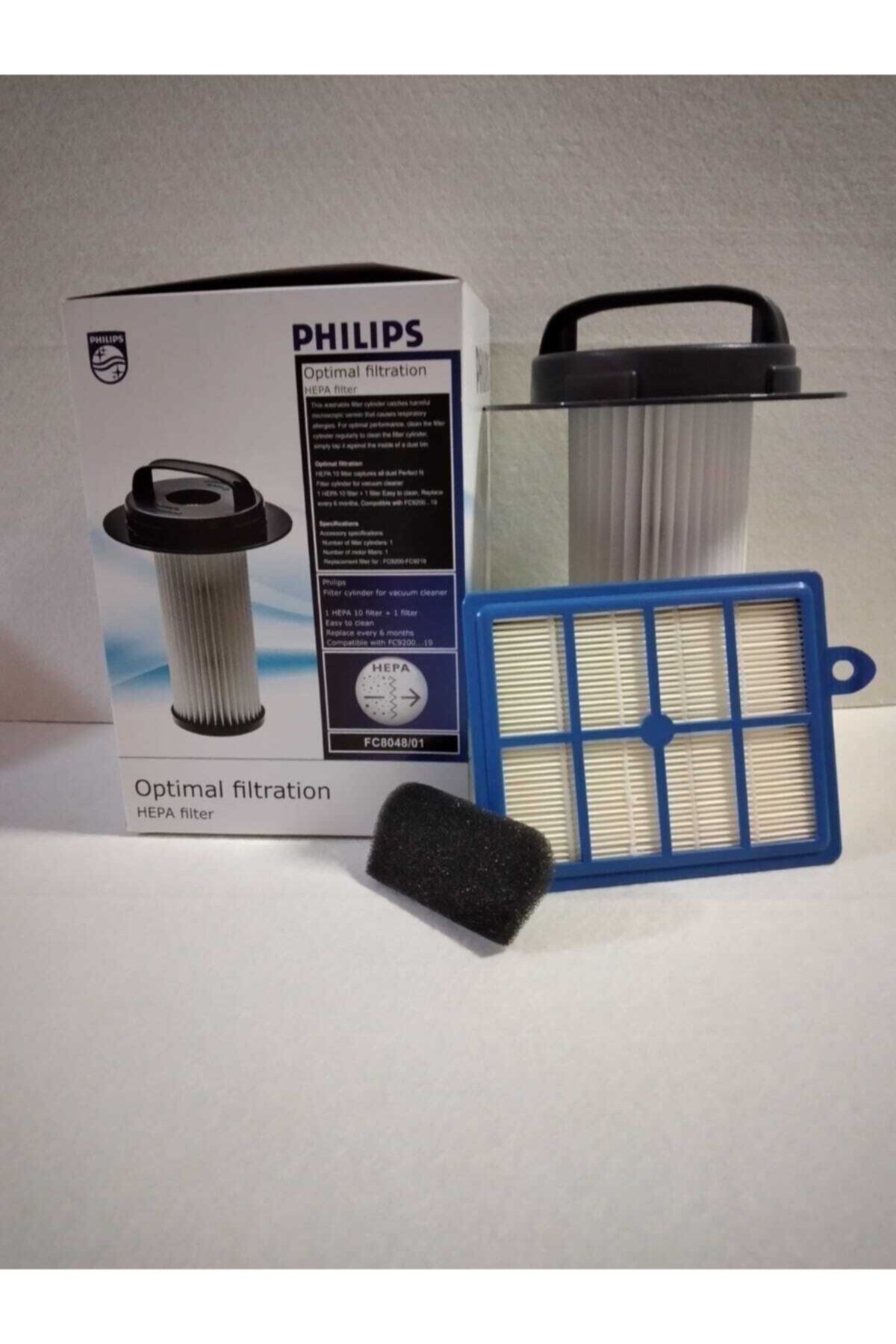 Philips Fc 9205 9210 Marathon Orijinal Filtre Seti