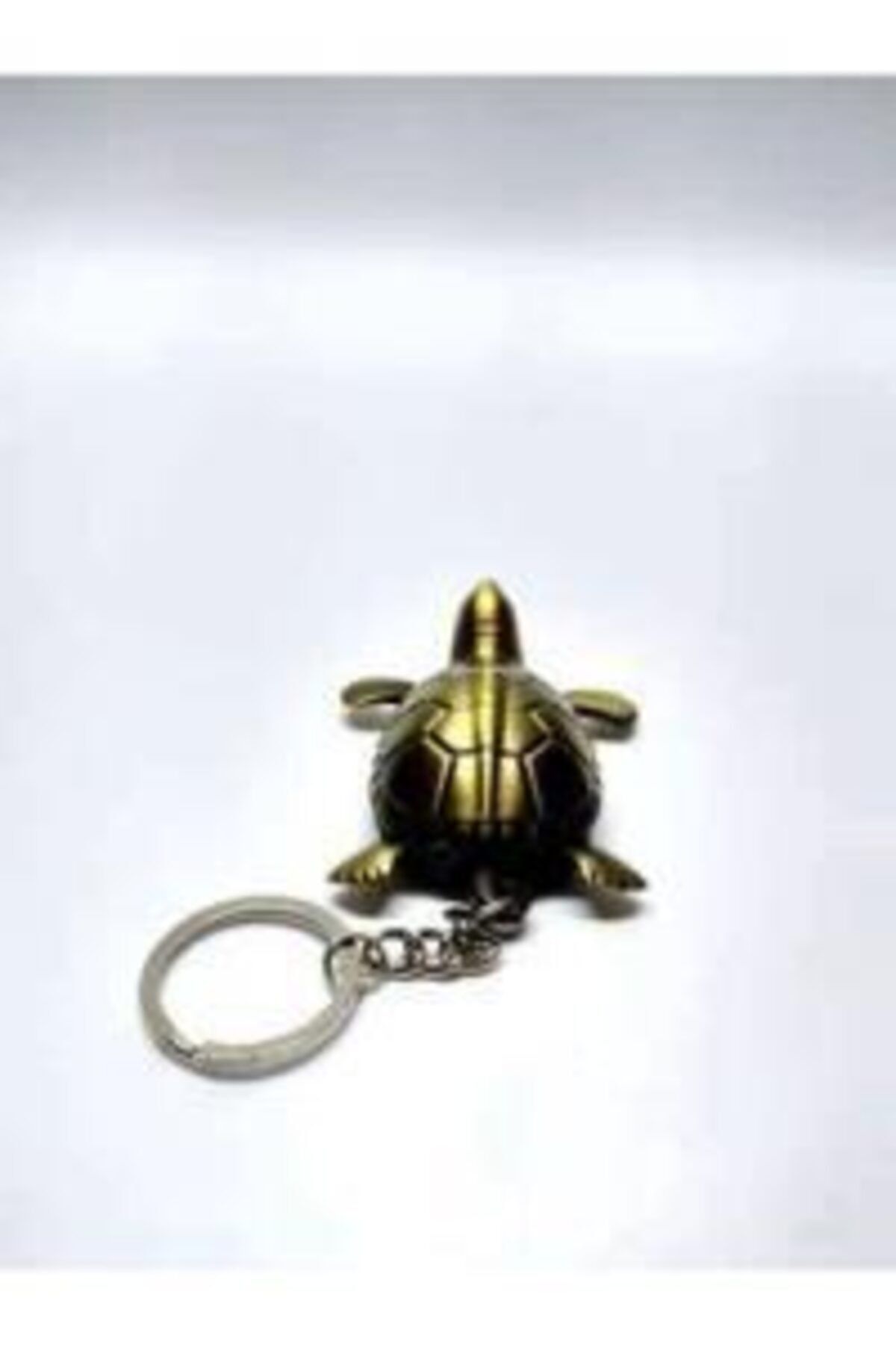 Kaplumbağa Tasarım Metal Çakmak Anahtarlık_2