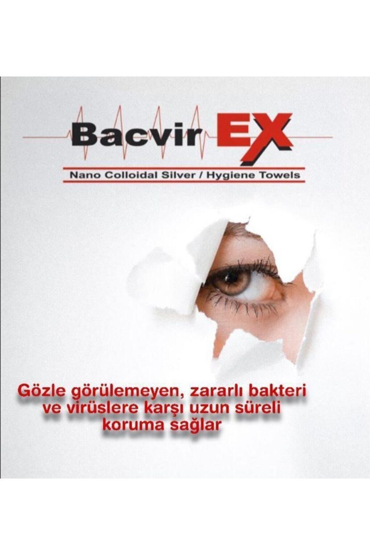 Bacvirex Nano Kolodial Gümüş Hijyen Havlusu (30x30 Cm - Kutu 15 Adet)_3