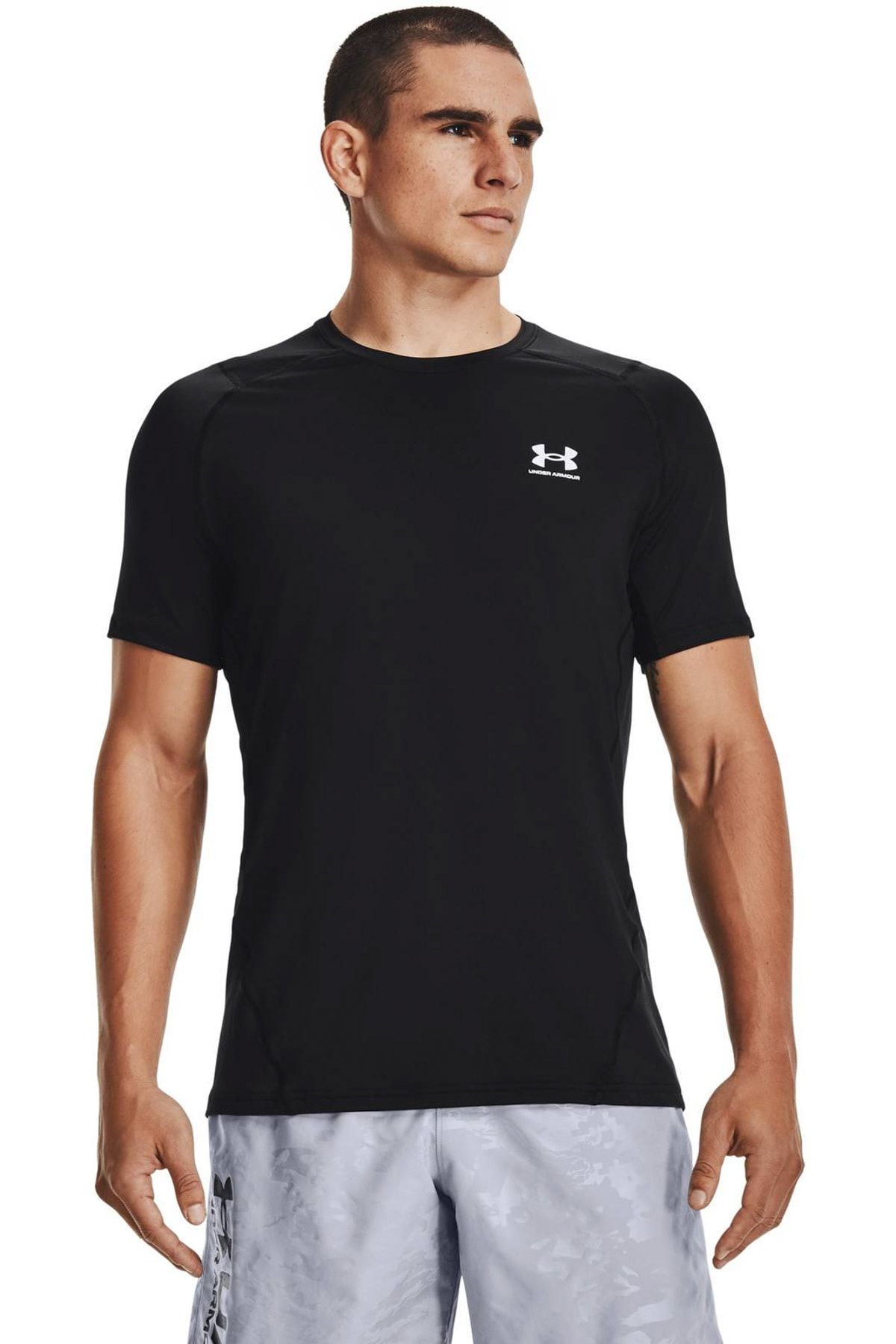 Under Armour Erkek HeatGear® Armour Fitted Kısa Kollu 1361683-001