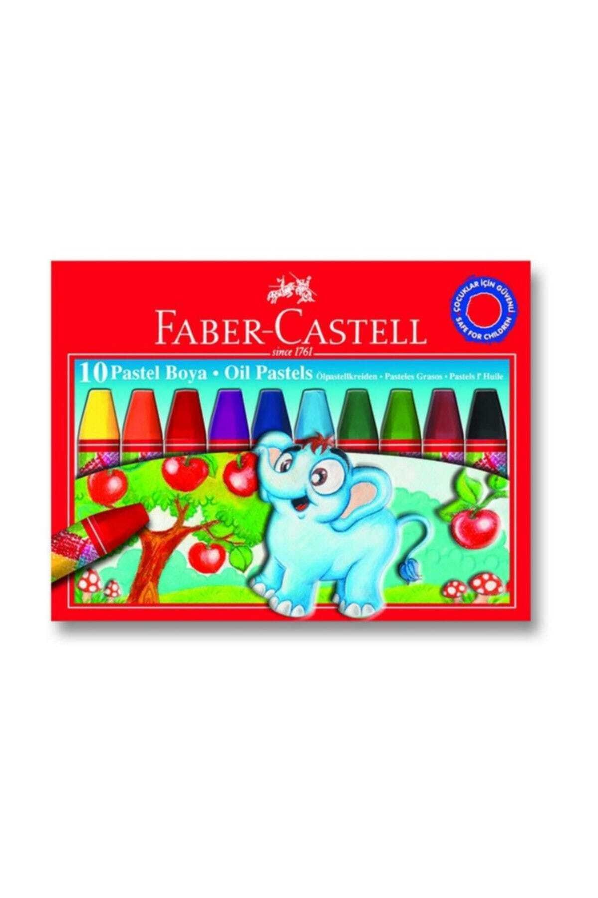 Faber Castell Karton Kutu Pastel Boya - 10 Renk