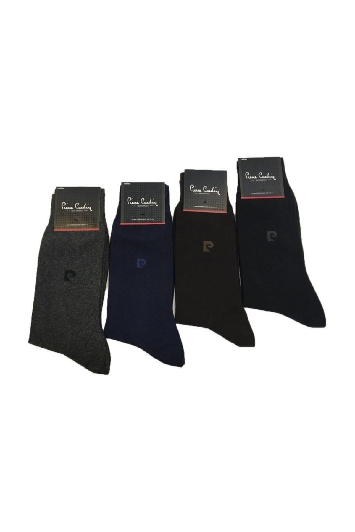 Pierre Cardin Erkek Bambu Siyah Çorap 12'li Çorap