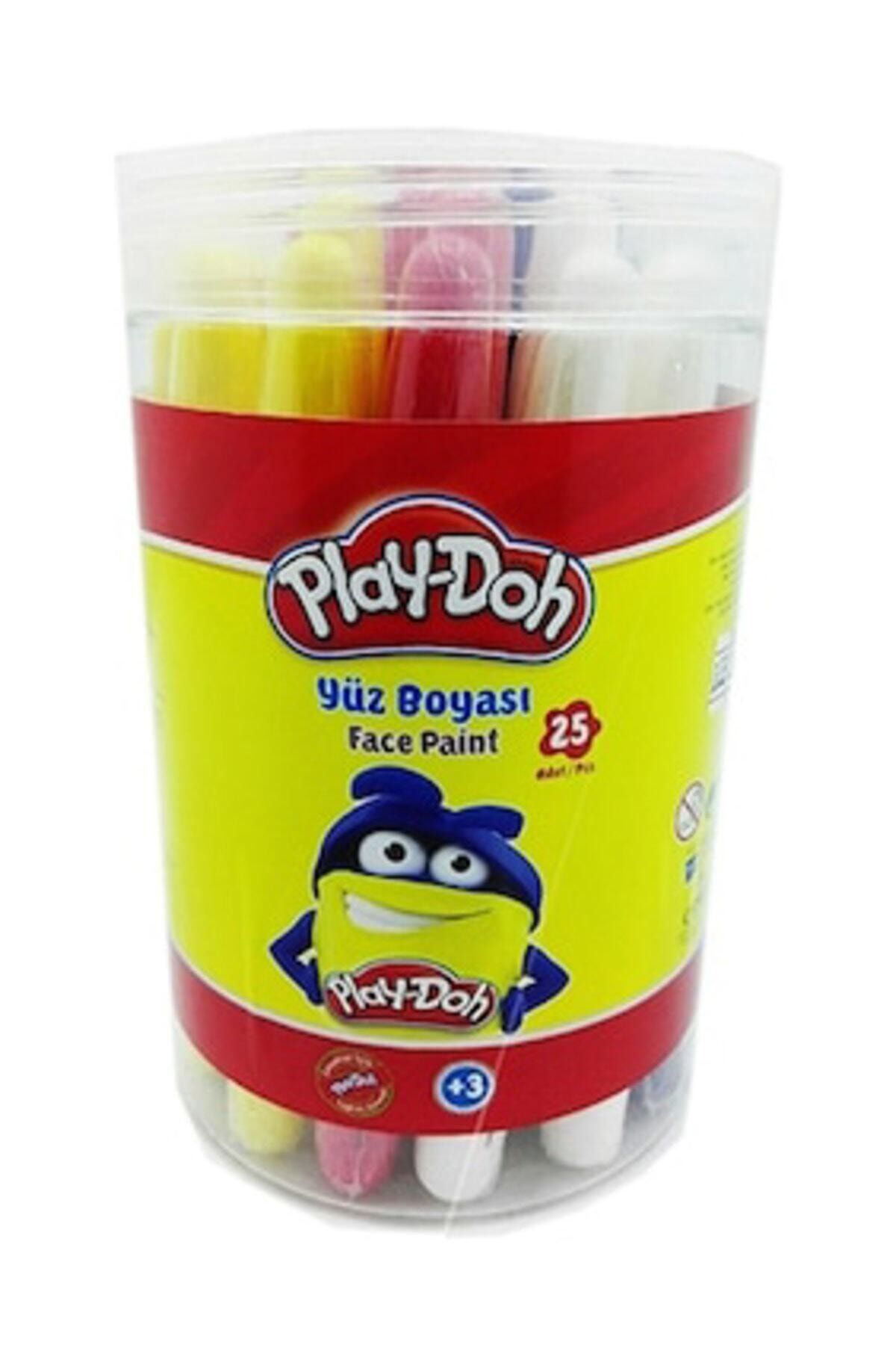 Play Doh Yüz Boyası 6 Renk 25 ml 25 Li