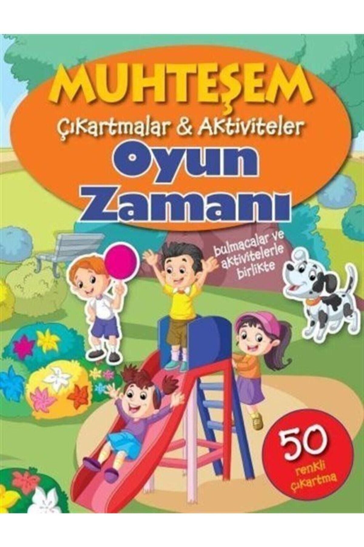 Parıltı Yayınları Muhteşem Çıkartmalar Aktiviteler Oyun Zamanı