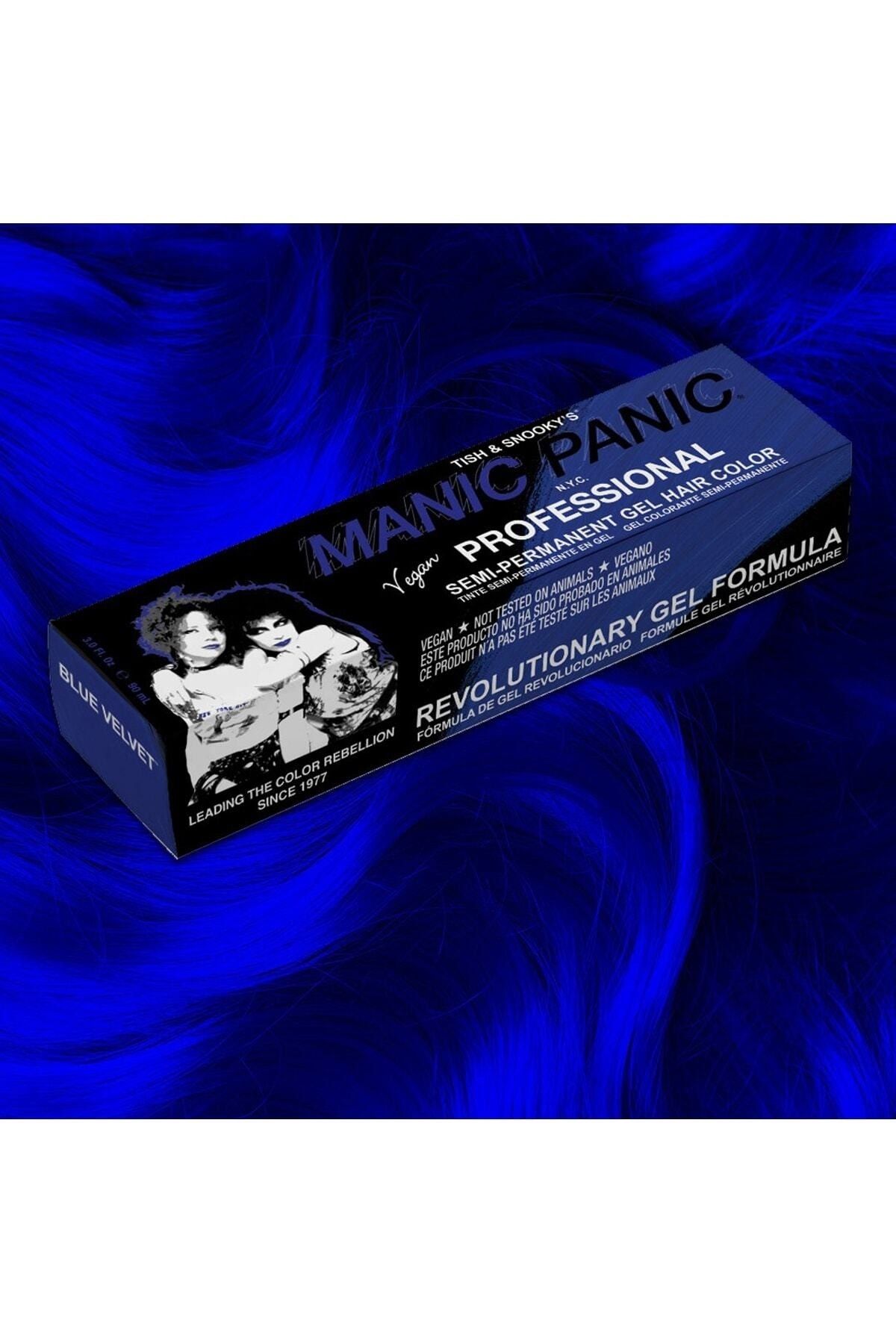 Manic Panic Blue Velvet™ - Professıonal Gel Semı-permanent Haır Color