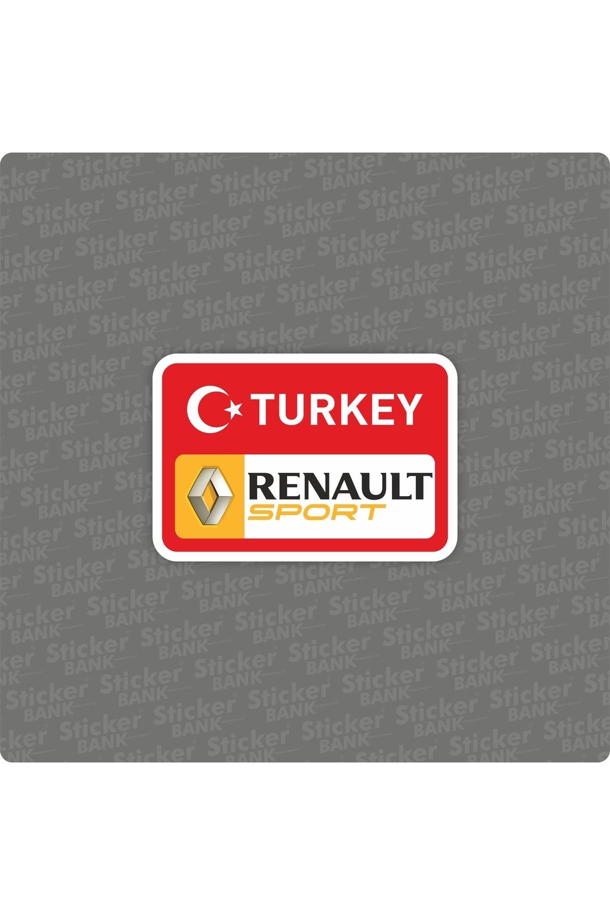 Sticker Bank Araba Sticker Renault Turkey Sticker