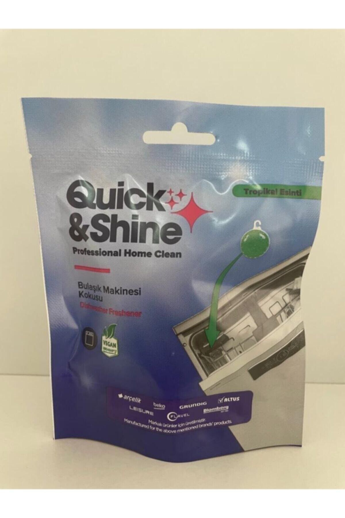 Quick&Shine Bulaşık Makinesi Kokusu Vegan Tropikal Esinti