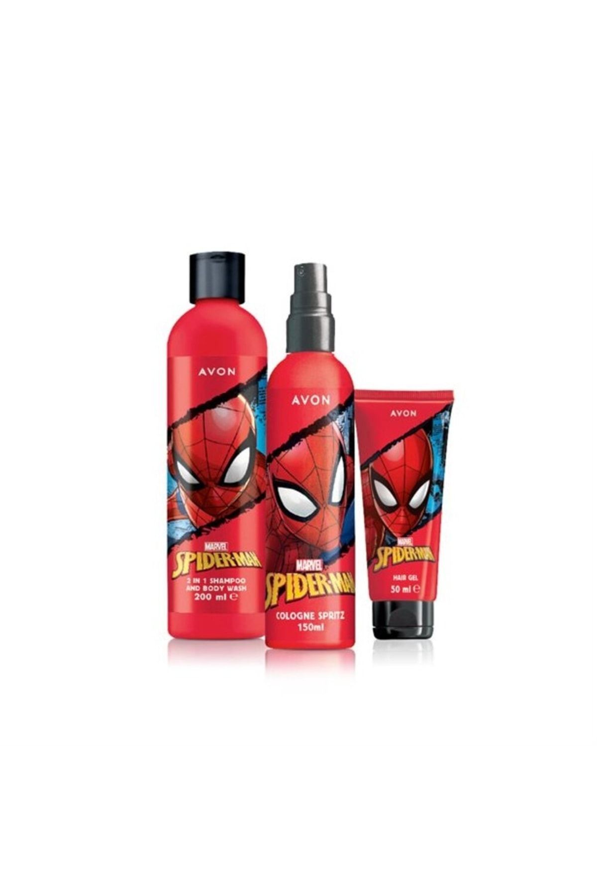 Avon Marvel Spider Man Edc 150 ml Saç Jölesi 50 ml Vücut Şampuanı 200 ml 8683464655829