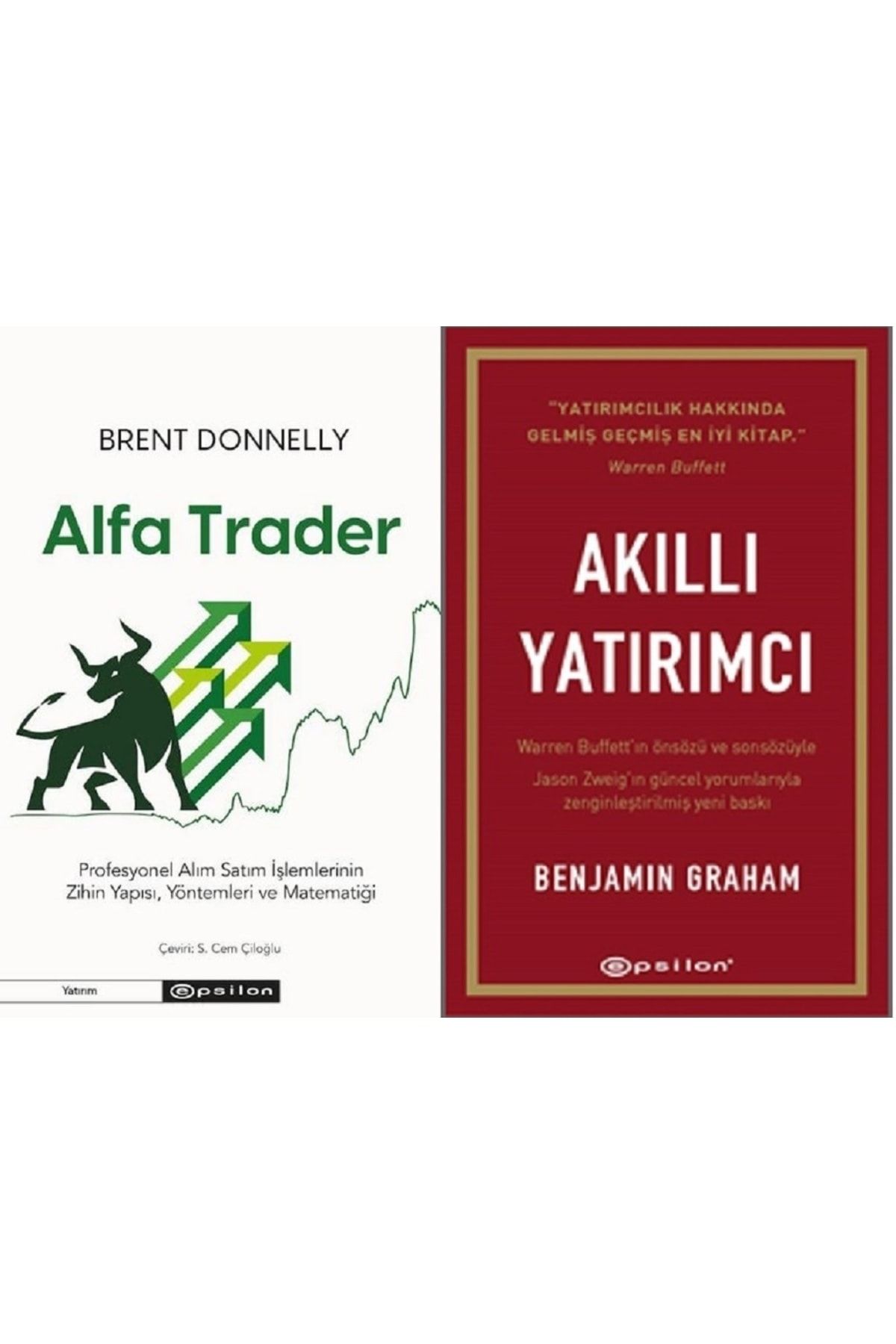 Epsilon Yayınevi Alfa Trader + Akıllı Yatırımcı / 2 Kitap Set