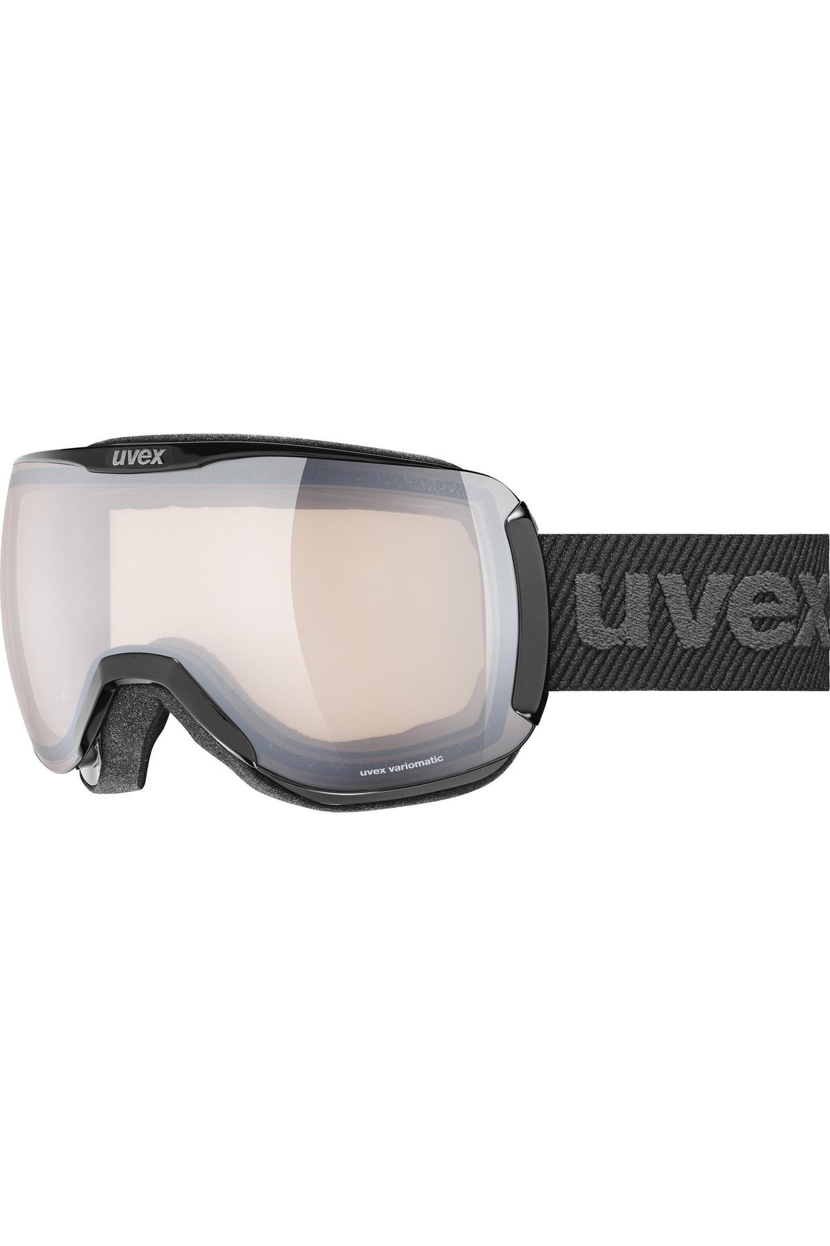 Uvex Downhill 2100 V Siyah Gümüş-berrak Kayak Gözlüğü