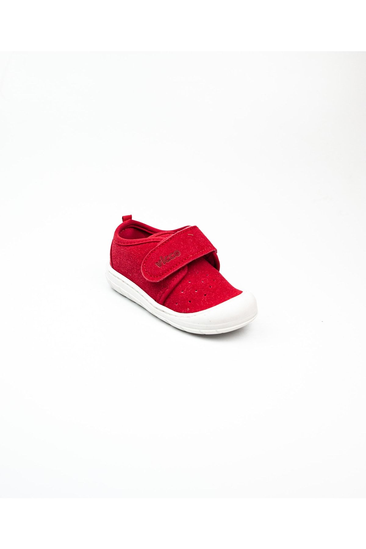 Vicco 950. B21k. 225 Anka Kırmızı Deri Bebek Ayakkabı
