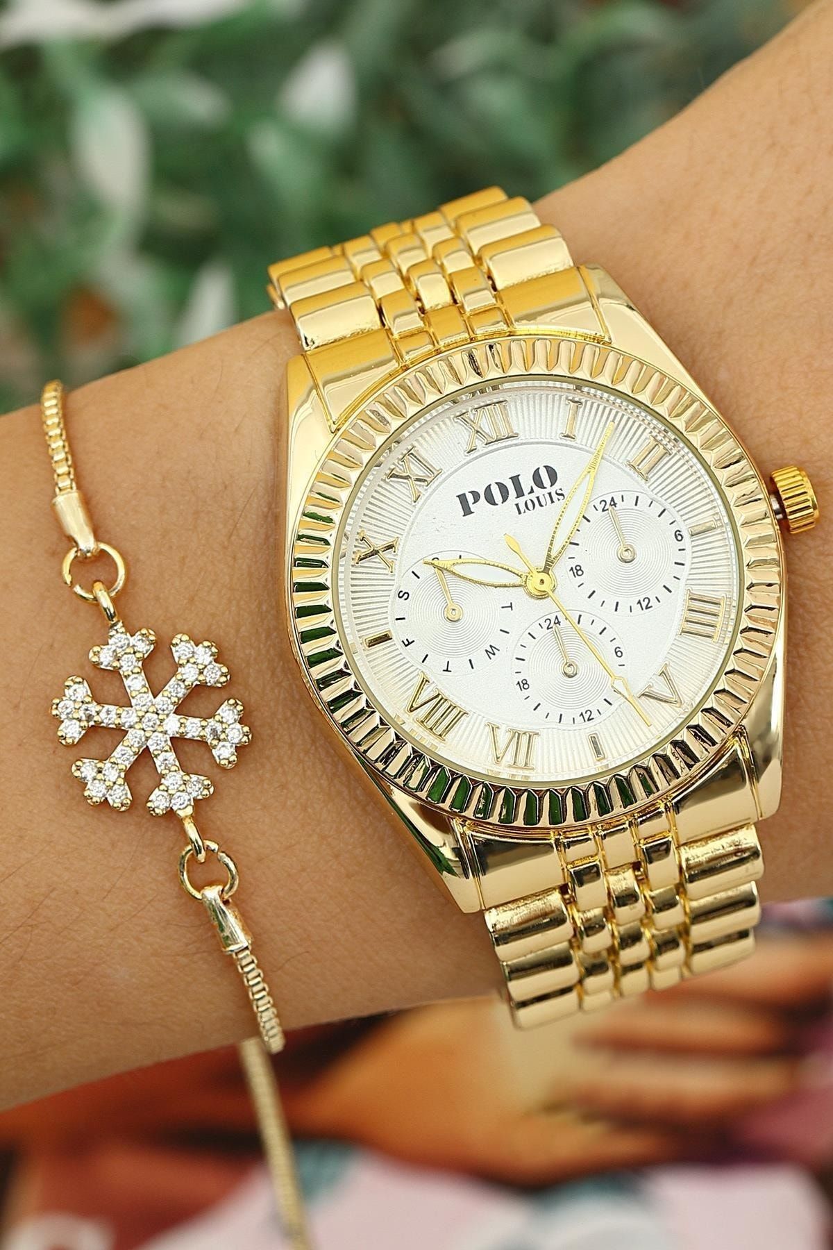 POLO Rucci Kadın Kol Saati Bileklik Hediyeli