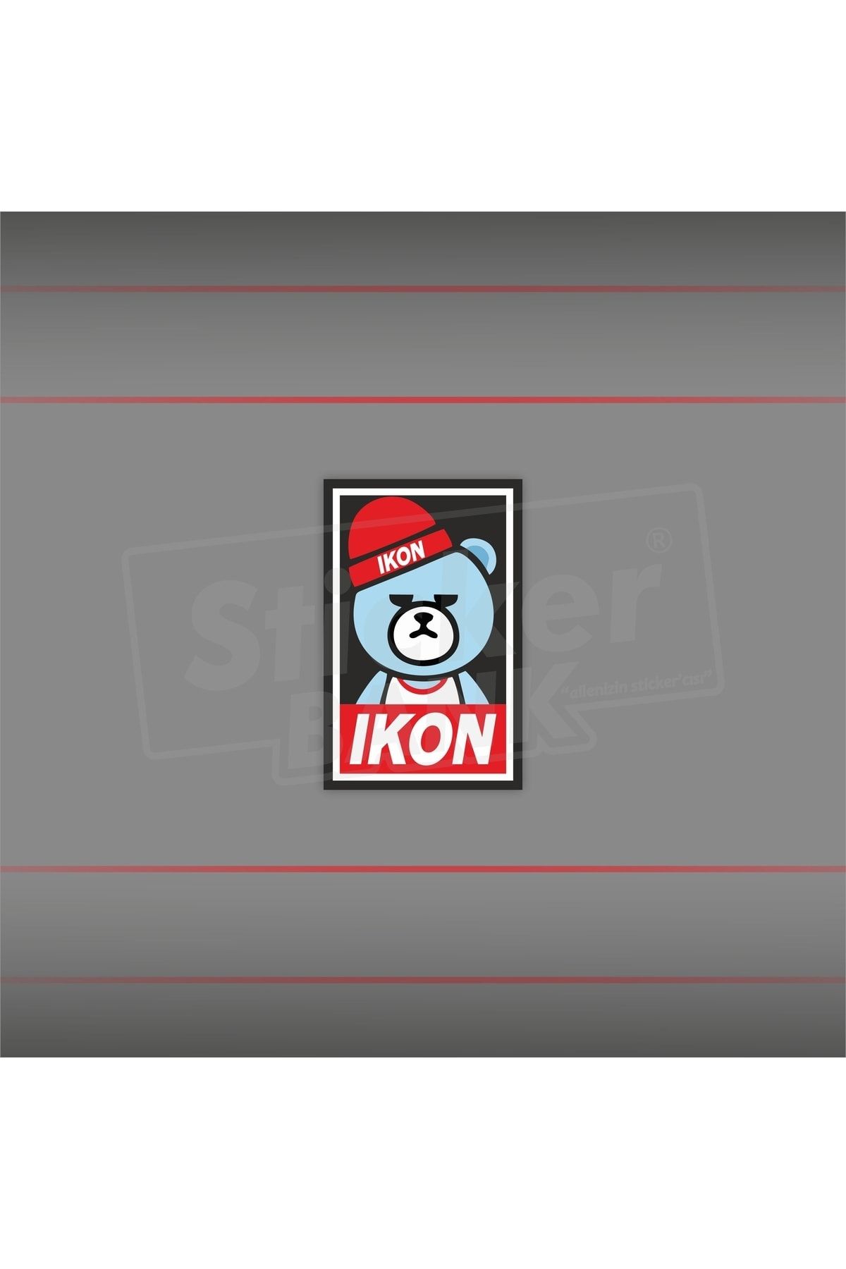 Sticker Bank Araba Sticker Ikon Sticker