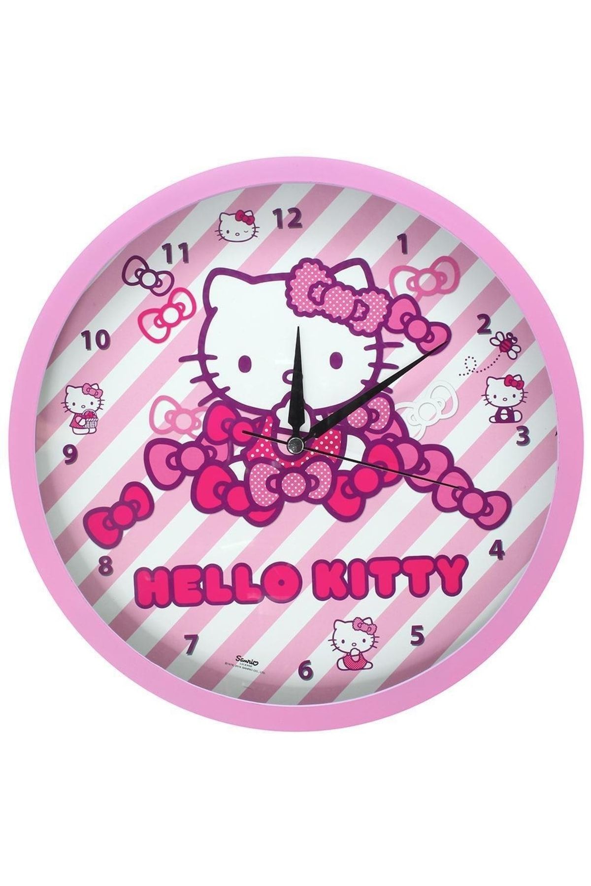 YKC Hello Kitty Çocuk Odası Duvar Saati-lisanslı