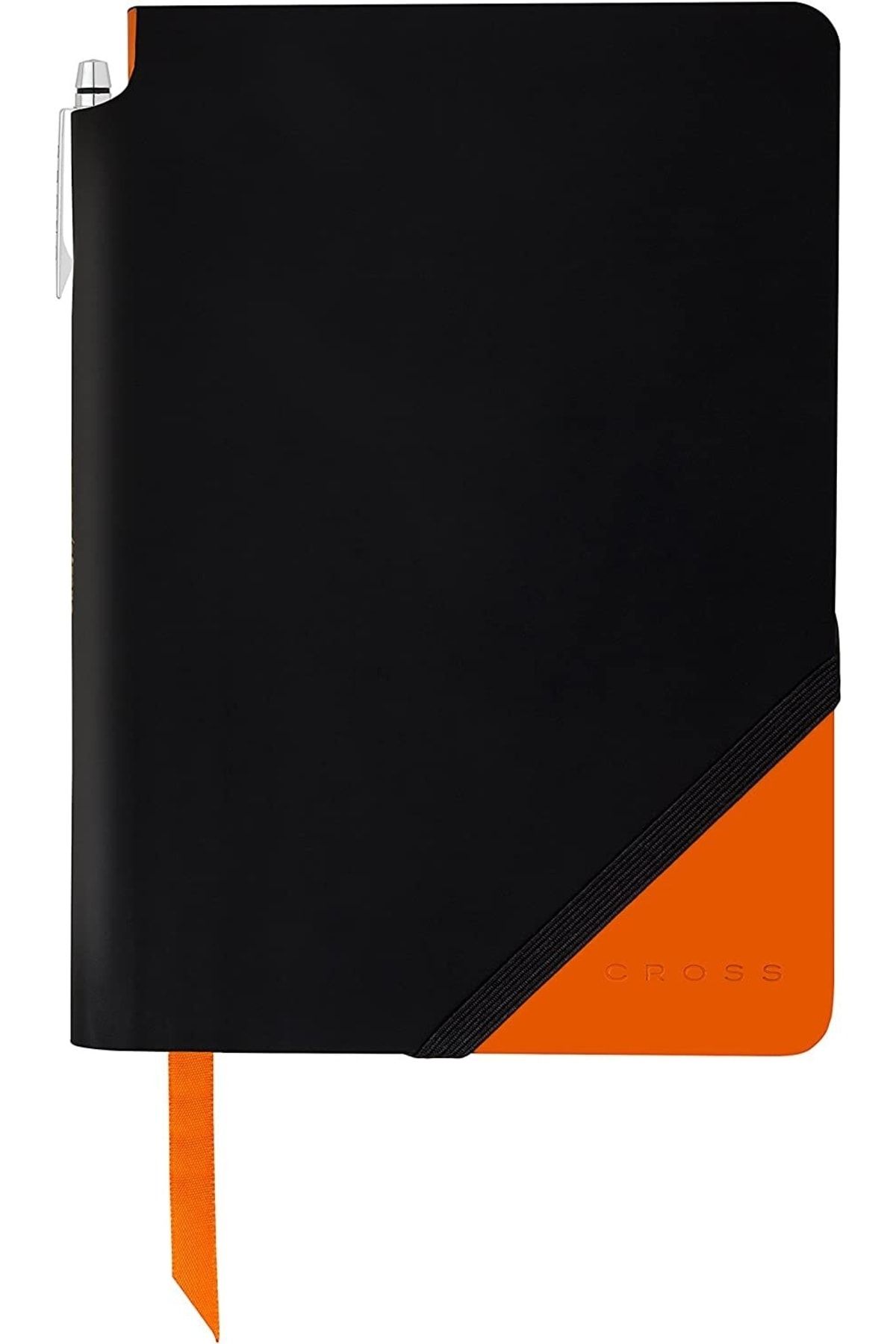 Scrikss Cross Ac2731l Jotzone Defter Siyahturuncu Large, Çizgili