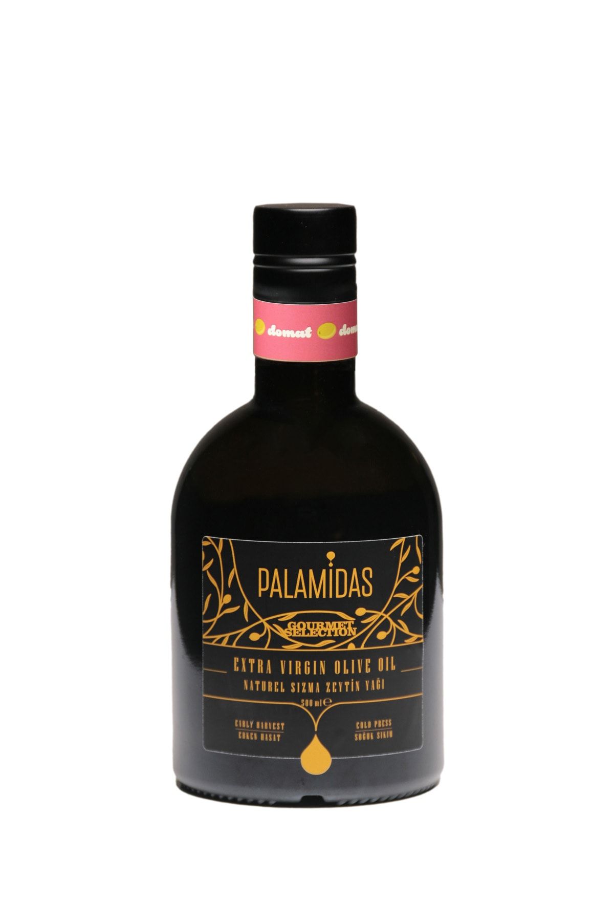 palamidas 500 ml Domat Gourmet Selection Ödüllü Nat Sızma Zeytinyağı