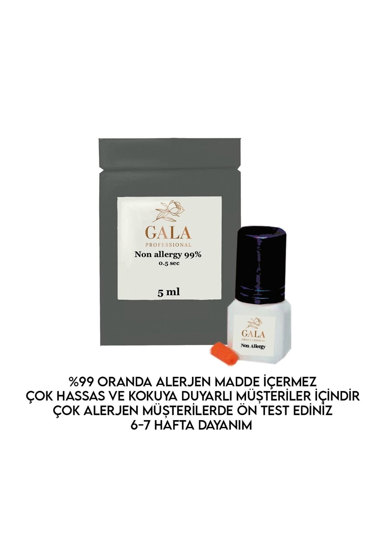 Gala Ipek Kirpik Non Allarge Yapıştırıcı 5 Ml.