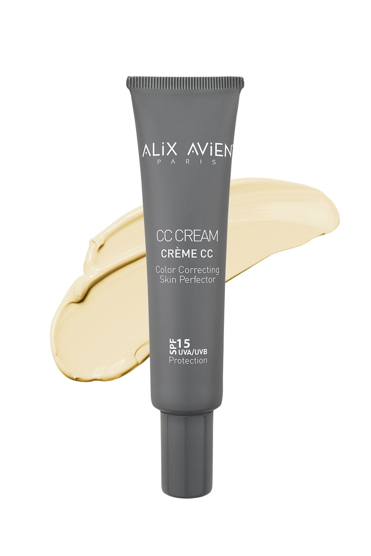 Alix Avien Cc Krem Renk Düzenleyici Sarı - Cc Cream Yellow Spf 15 Uvb/uva - 40 ml