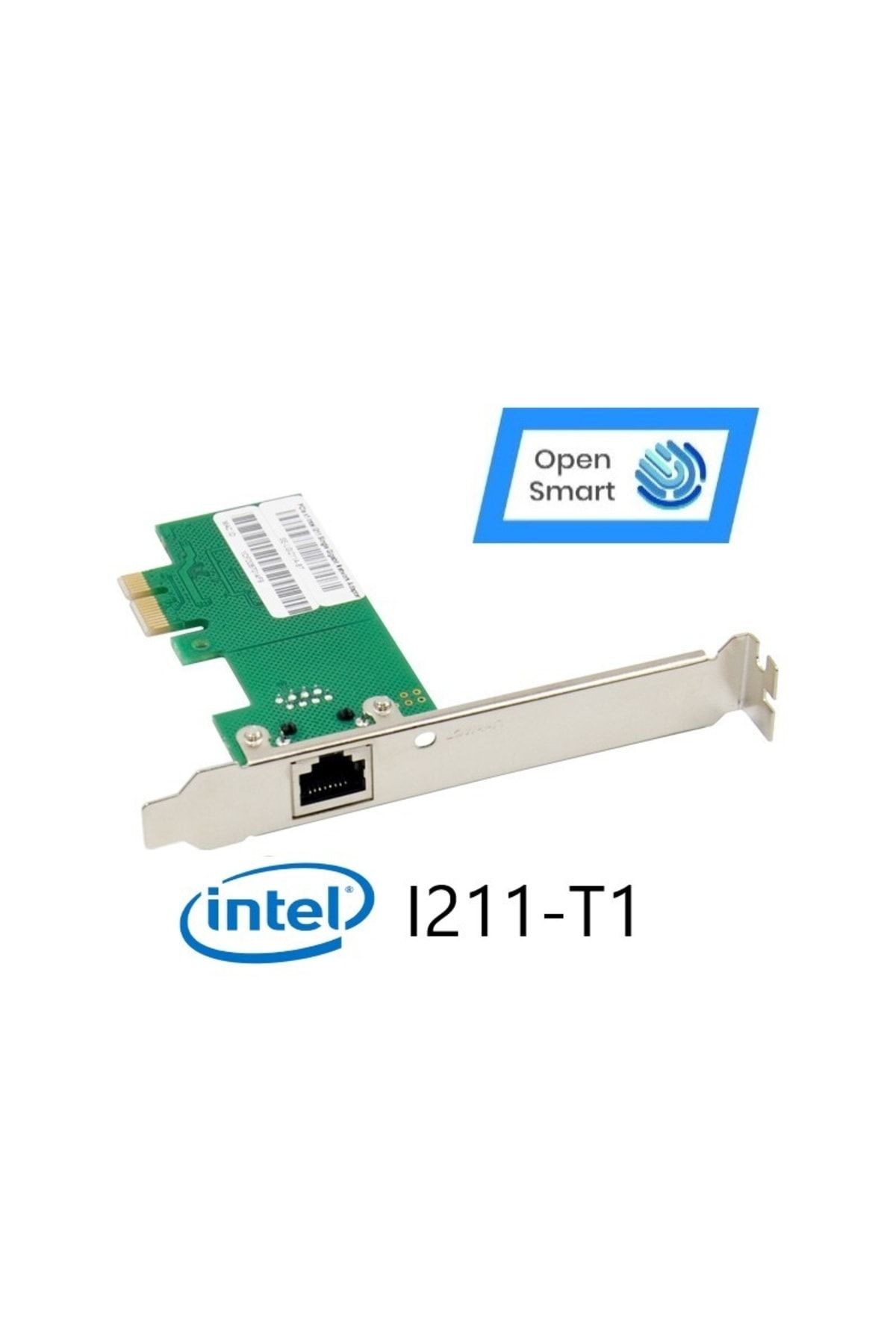 Intel Open Smart 1 Port I211-t1 1gbe Uyumlu Pcıe X1 Ethernet Kart - Ops7224nt