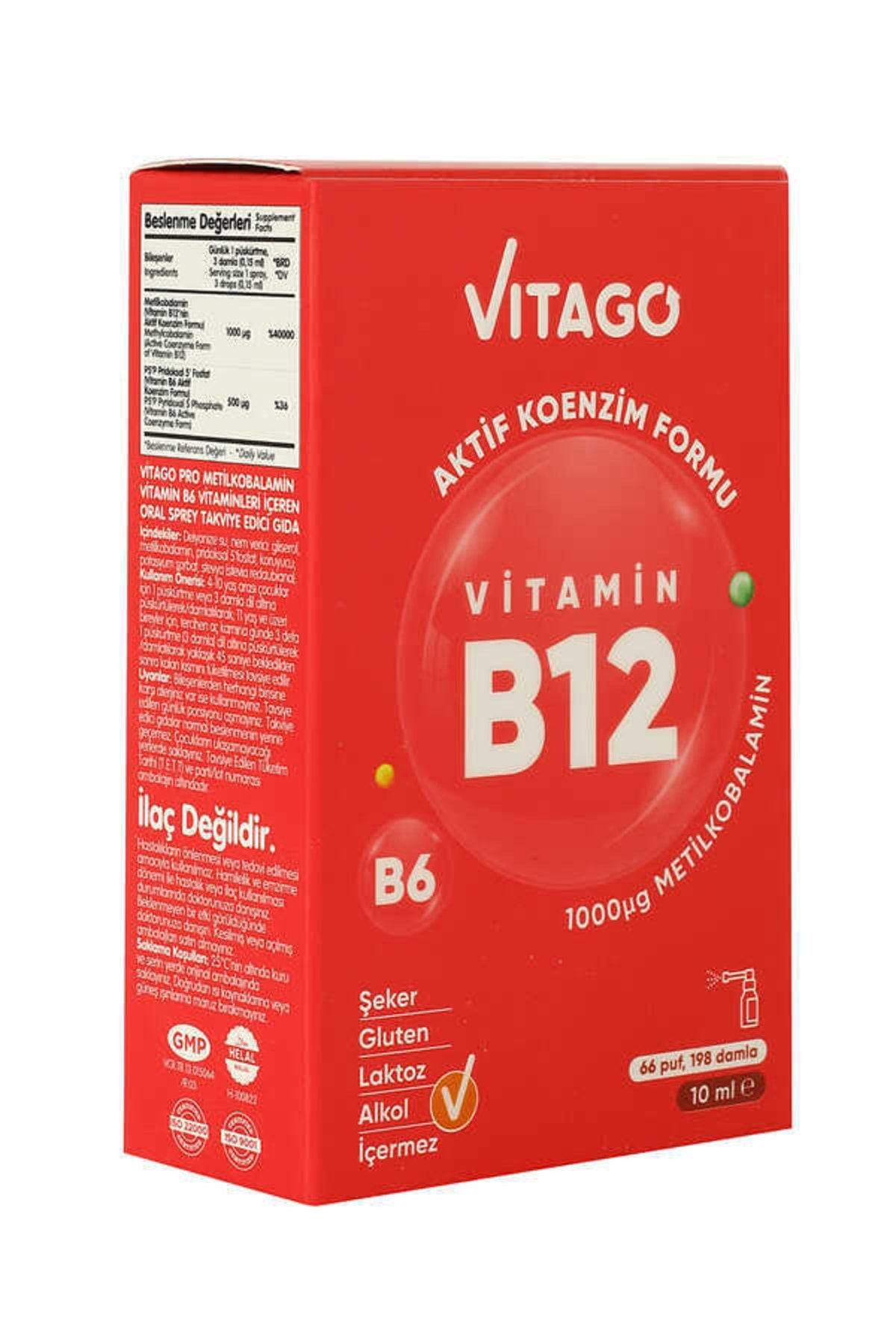 Vitago B12 Prometilkobalamin 10 Ml