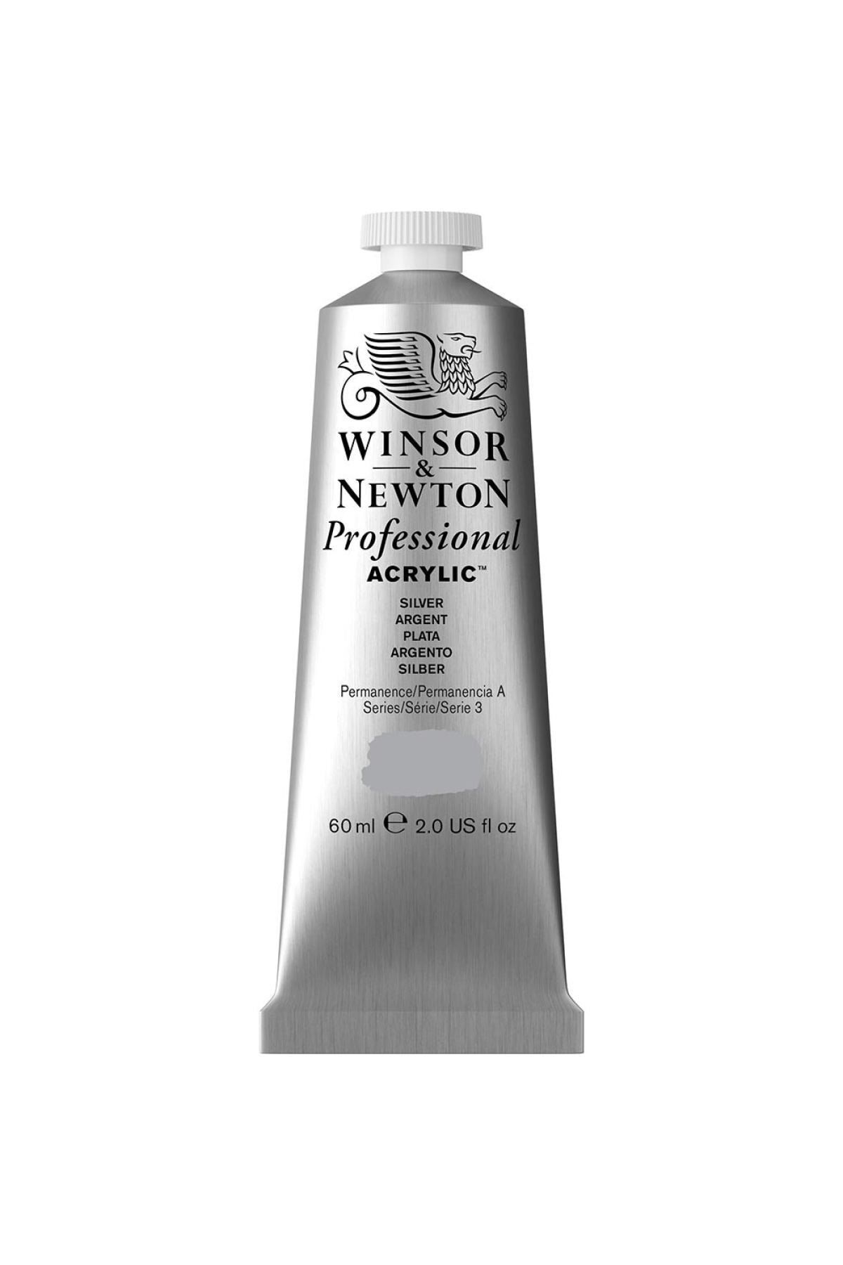Winsor Newton Winsor & Newton Professional Akrilik Boya 60ml Silver No.1 617 S.3