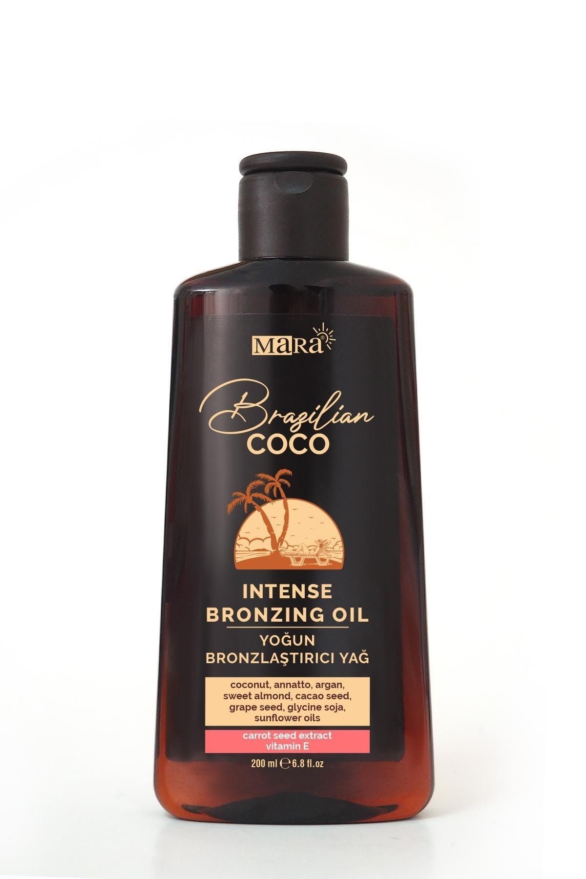 Mara Brazilian Coco Yoğun Bronzlaştırıcı Güneş Yağı 200ml