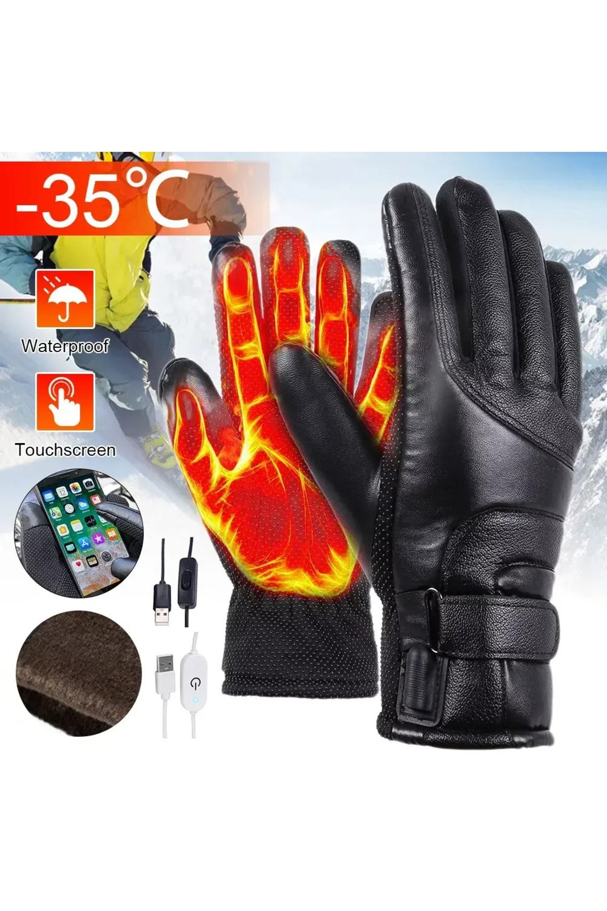 strongjacket Isıtmalı Eldiven